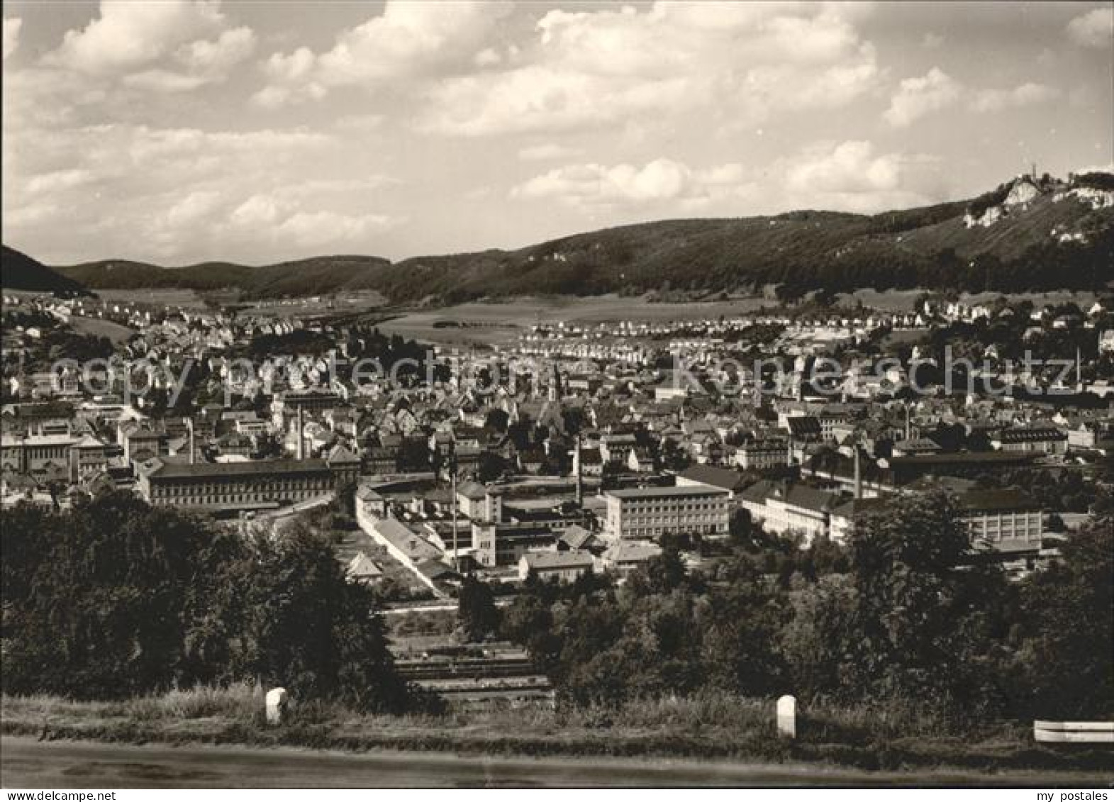 41764411 Ebingen Stadtbild Mit Schlossberg Und Aussichtsturm Schwaebische Alb Eb - Albstadt