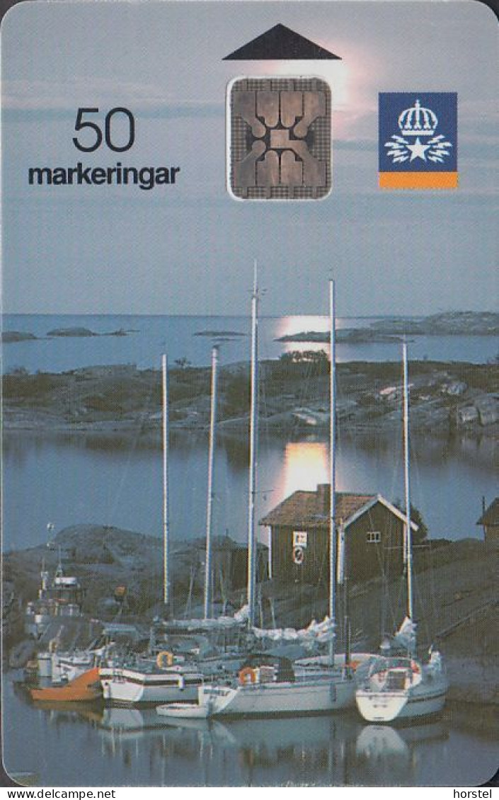 Schweden Chip 005 (60102/007) Little Harbour - 50 Units - SC5 - 33910 - Sweden