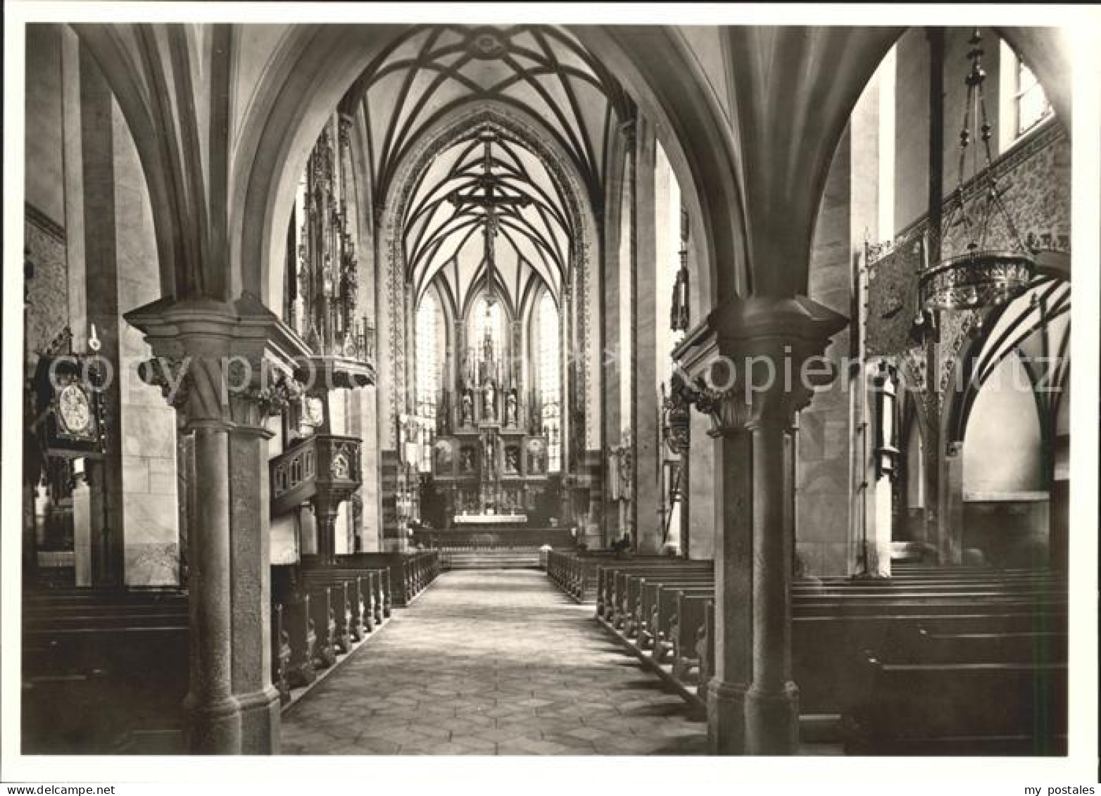 41764334 Erding Stadtpfarrkirche Inneres Erding - Erding