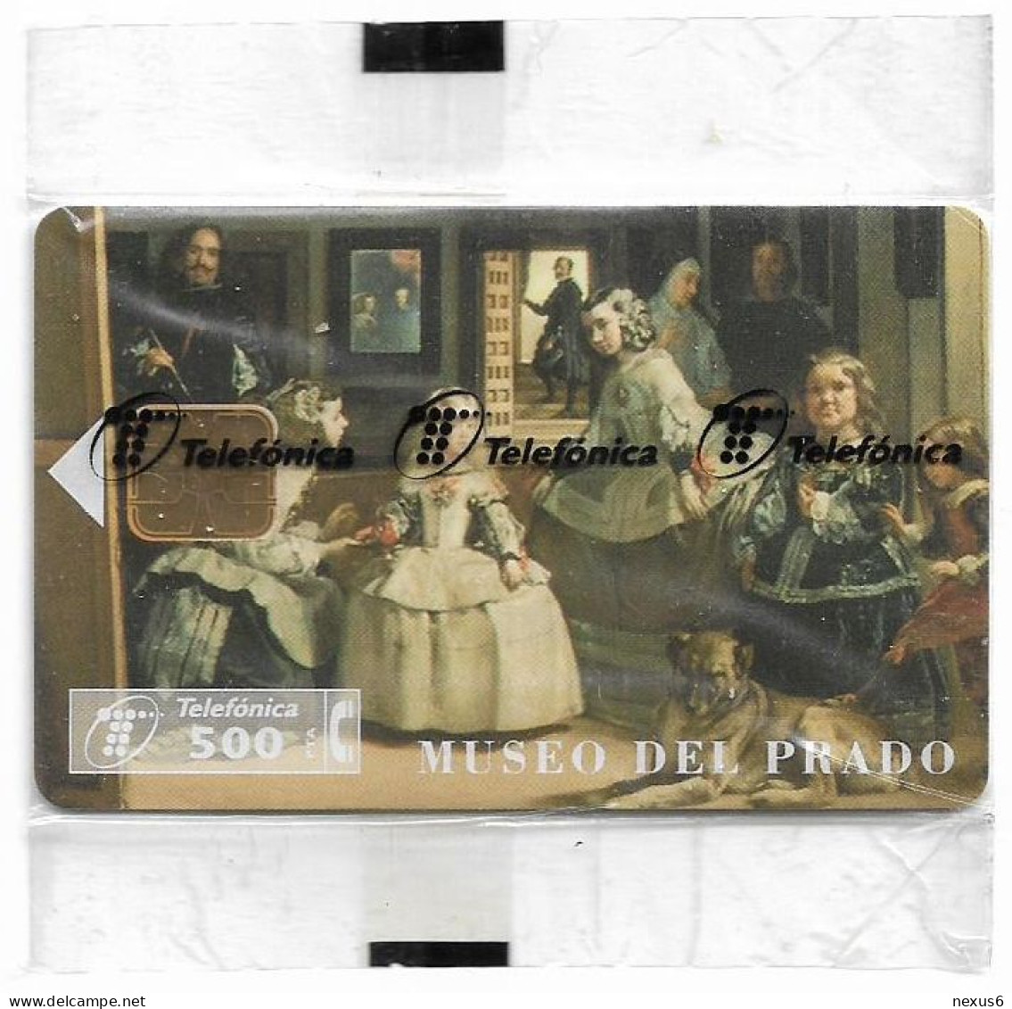 Spain - Telefónica - Museo Del Prado - Las Meninas - P-141 - 07.1995, 500PTA, 9.100ex, NSB - Emissioni Private