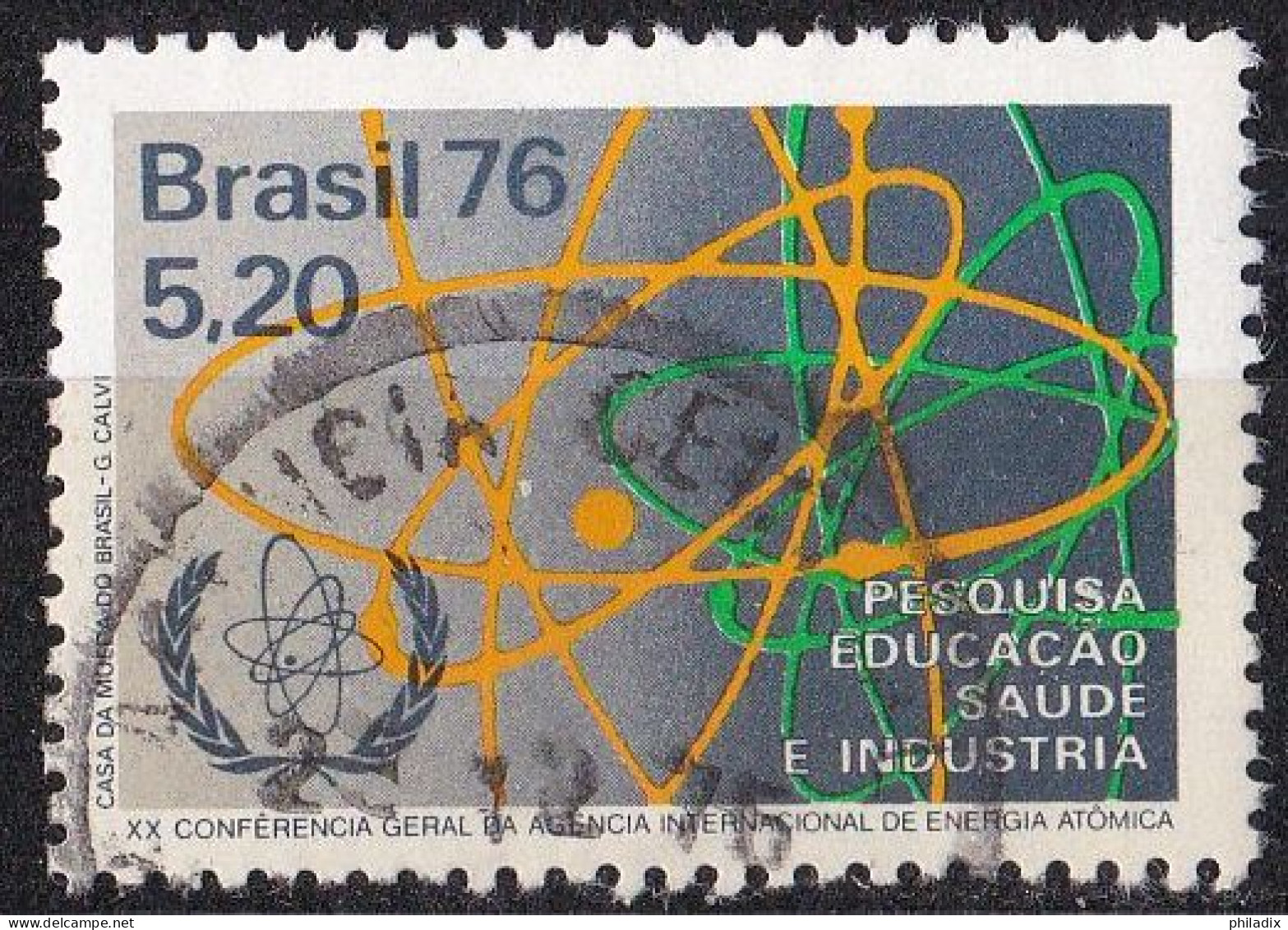 Brasilien Marke Von 1976 O/used (A1-54) - Gebraucht