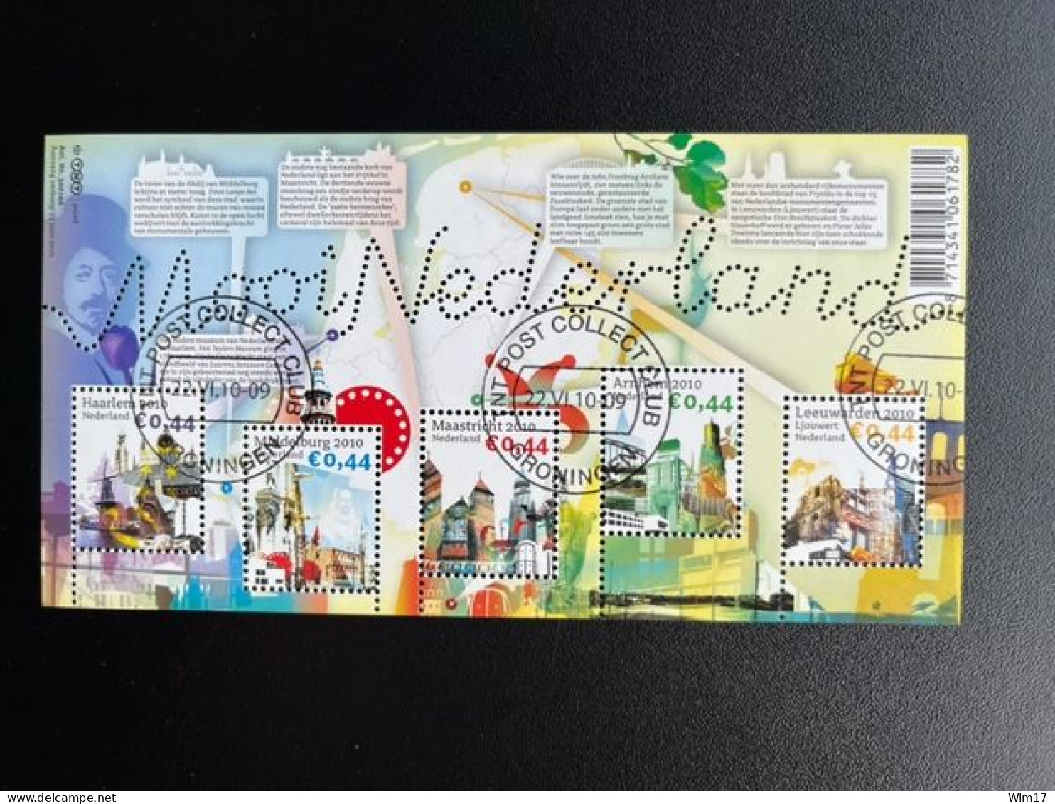 NEDERLAND 2010 MOOI NEDERLAND VERZAMELVEL GEBRUIKT/CTO NVPH 2719 NETHERLANDS - Used Stamps