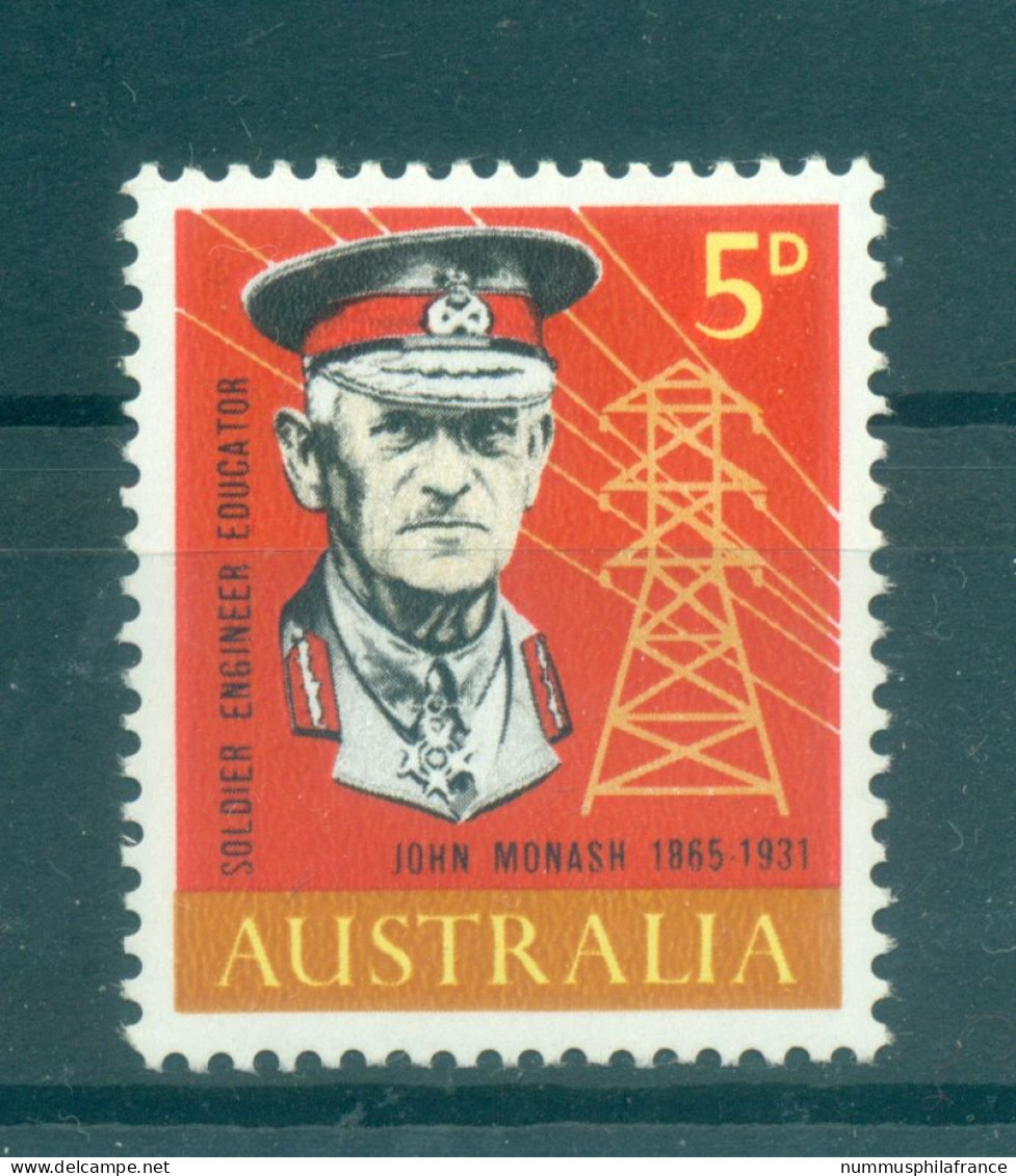 Australie 1965 - Y & T N. 313 - Sir John Monash (Michel N. 354) - Nuovi