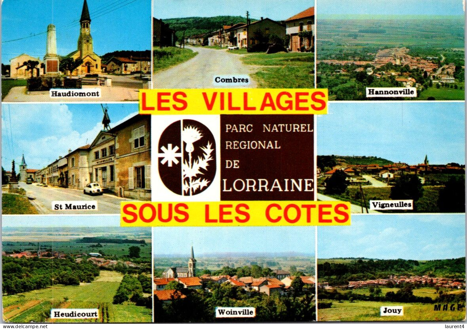 6-1-2024 (4 W 26) France - Villages De Lorraine - Lorraine