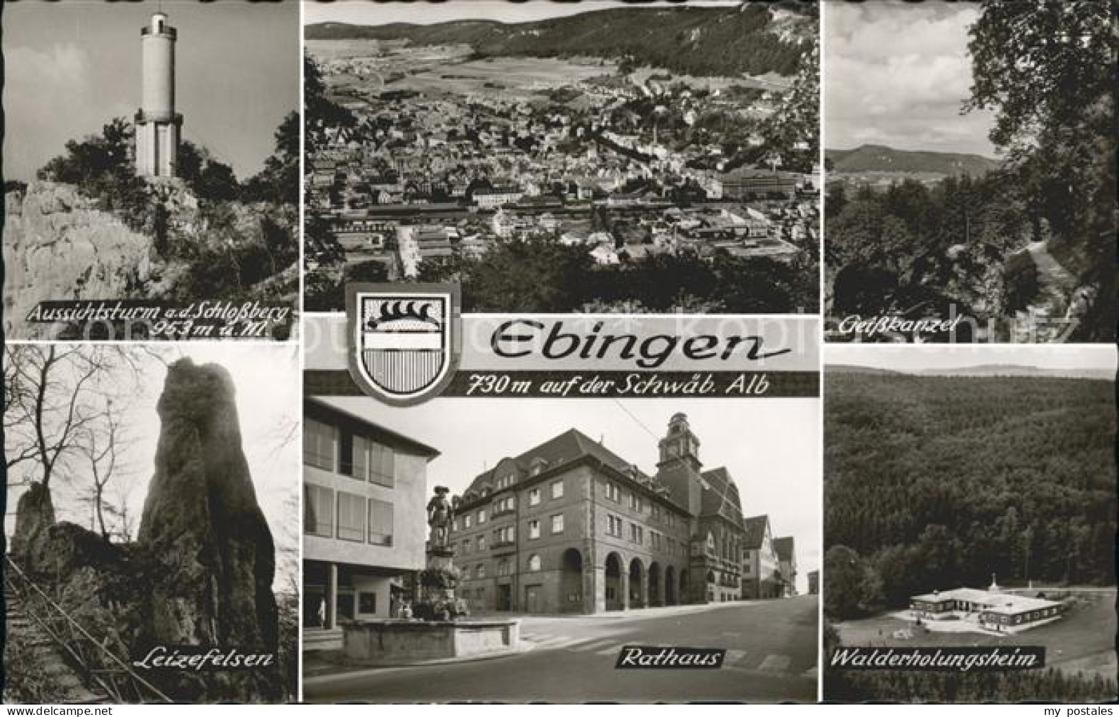 41760081 Ebingen Leizelfelsen Geisskanzel Aussichtsturm Am Schlossberg Ebingen - Albstadt