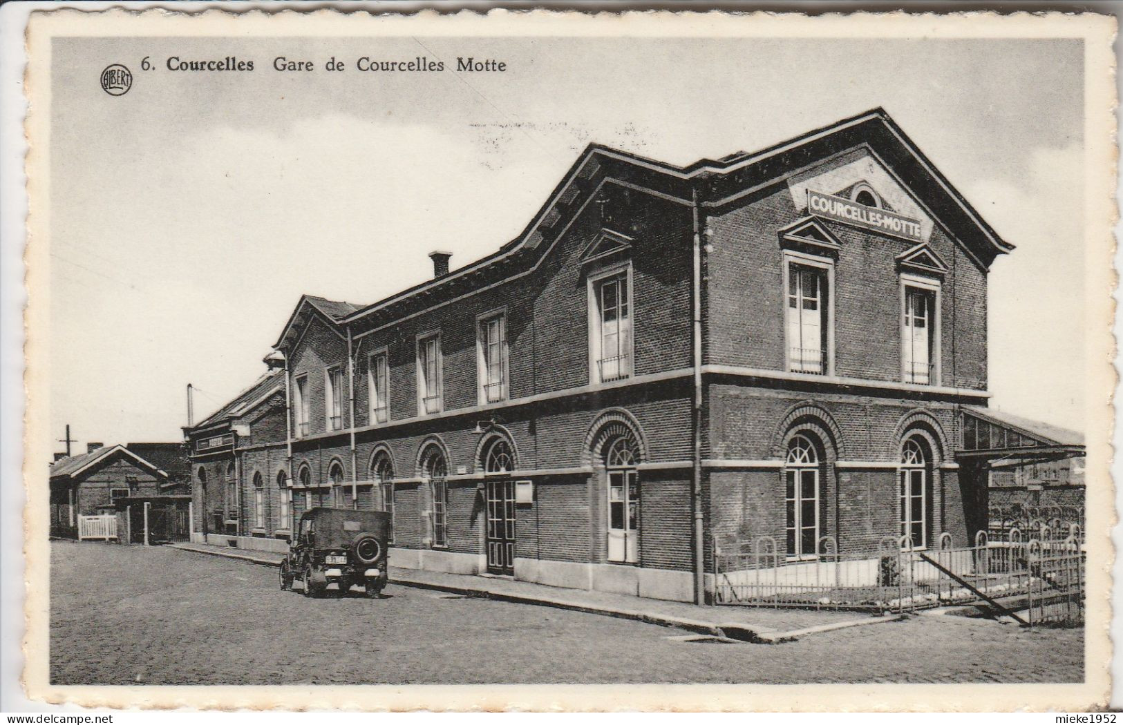 Courcelles  ,  Gare De Courcelles Motte ,( Jeep ) - Courcelles