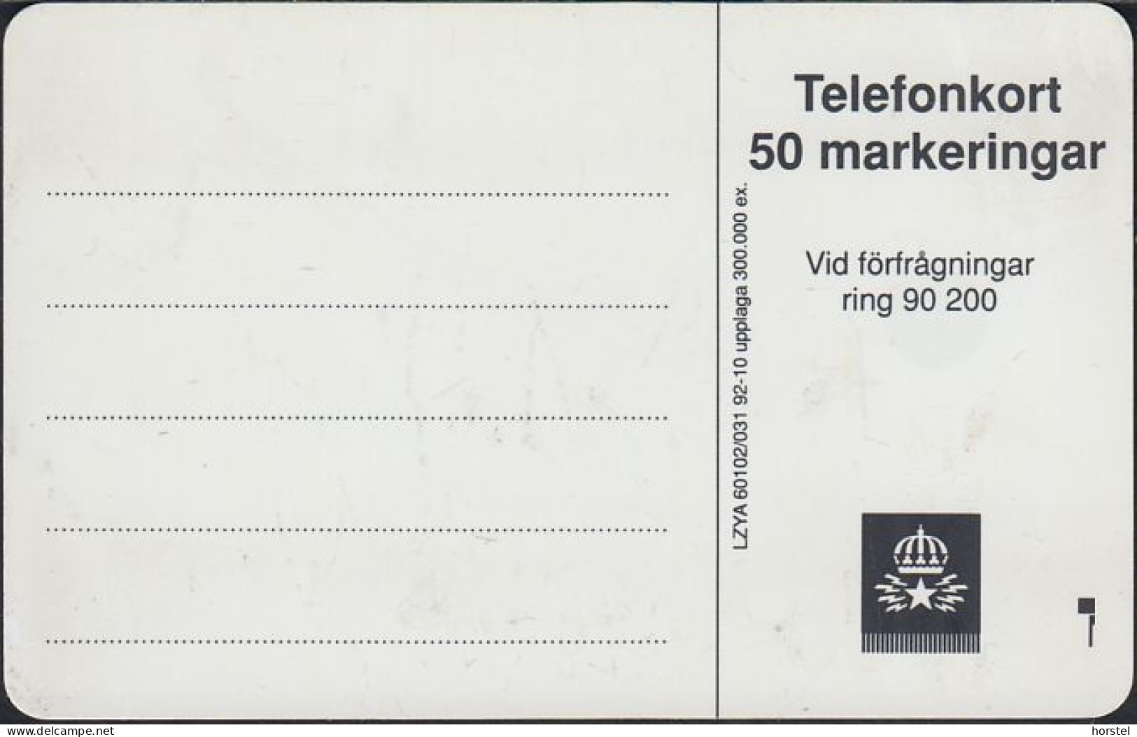 Schweden Chip 022 (60102/031) Girl On The Telephone - Cat - SC4 - 50 Units - 44352 - Svezia