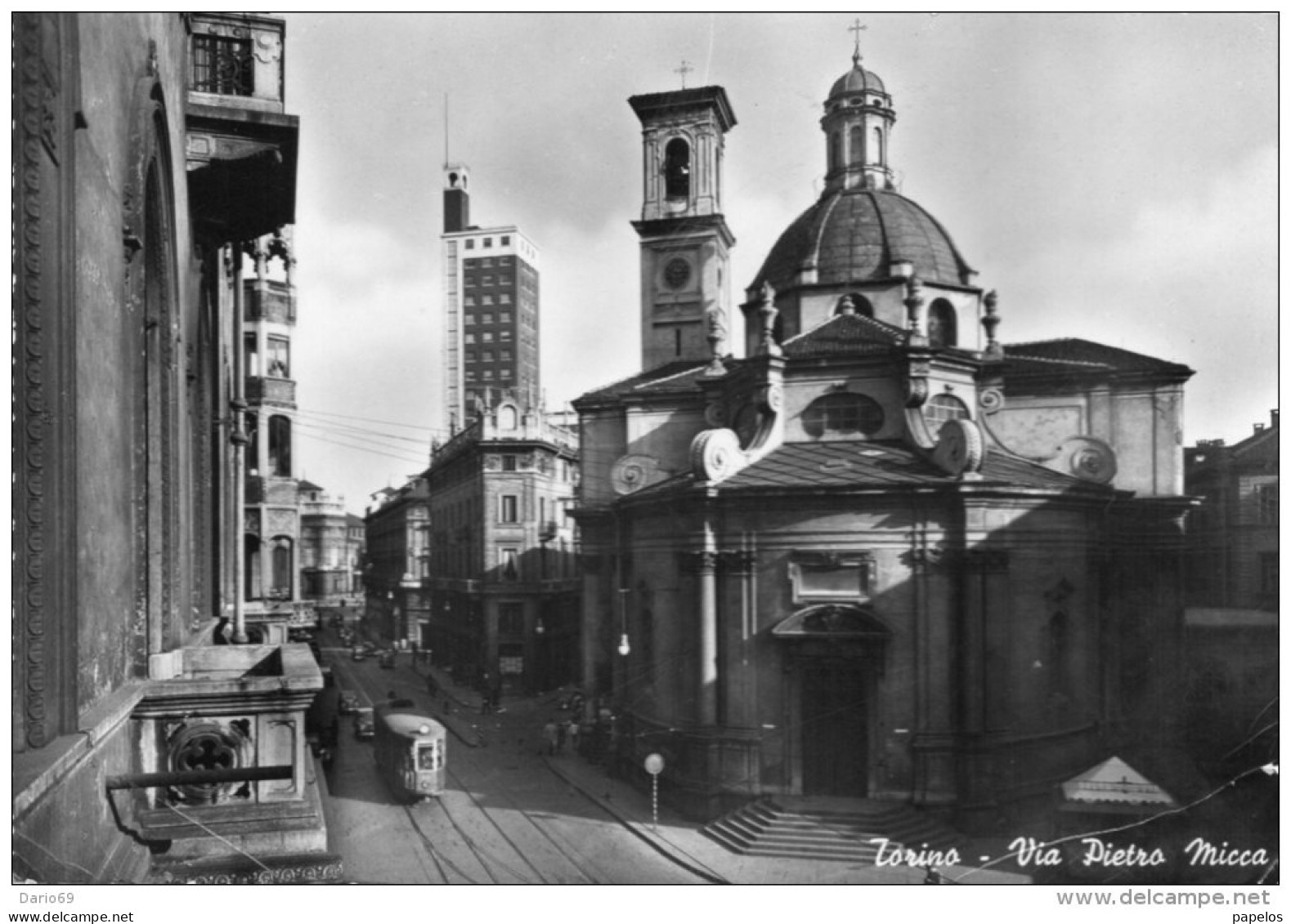 1955 CARTOLINA TORINO - Kerken