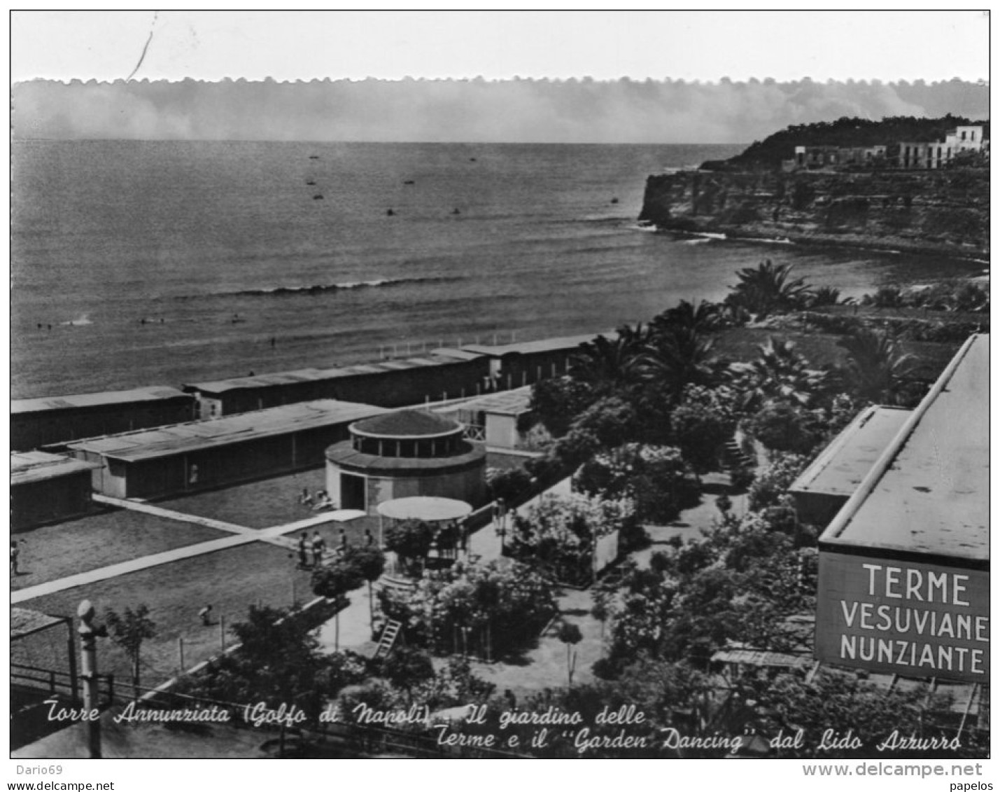 1954     TORRE ANNUNZIATA  LIDO AZZURRO - Torre Annunziata