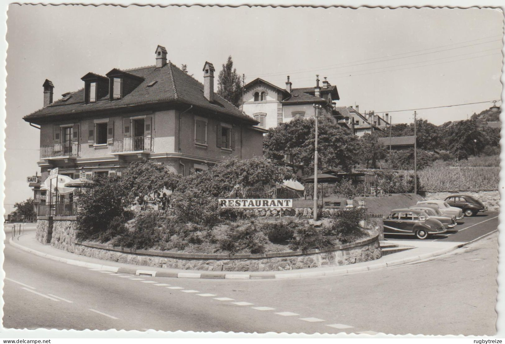 7415 Rivaz Lavaux, Café Restaurant De La Gare - Rivaz