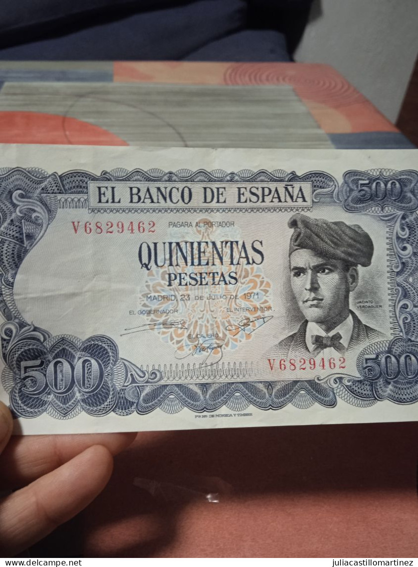 Billete 500 Pesetas 1971 - 500 Peseten