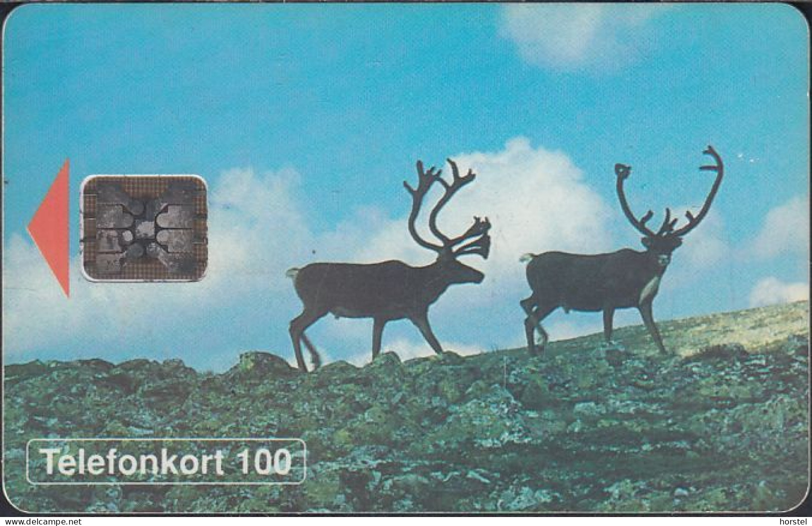 Schweden Chip 024 (60103/009) Reindeers Härjedalen - SC5 - 100 Units - C2C140815 - Sweden
