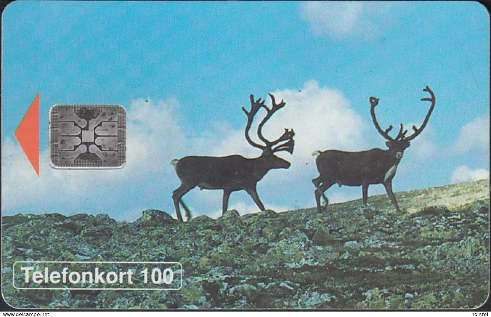 Schweden Chip 024 (60103/009) Reindeers - Härjedalen - SC4 - 100 Units - C31140916 - Suède
