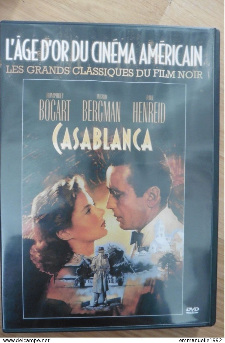 DVD Film Casablanca 1942 De Michael Curtiz Avec Ingrid Bergman Humphrey Bogart Paul Henreid - Klassiekers