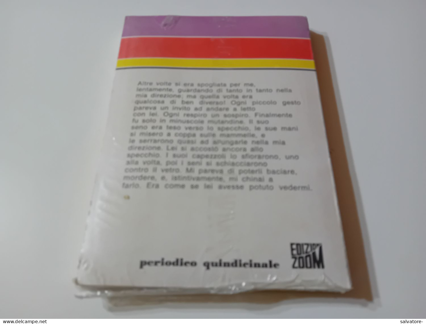 CONFESSIONI SCABROSE- COLLANA PER SOLI ADULTI- NUMERO 15- NUOVO ANCORA INCELOFANATA - Santé Et Beauté