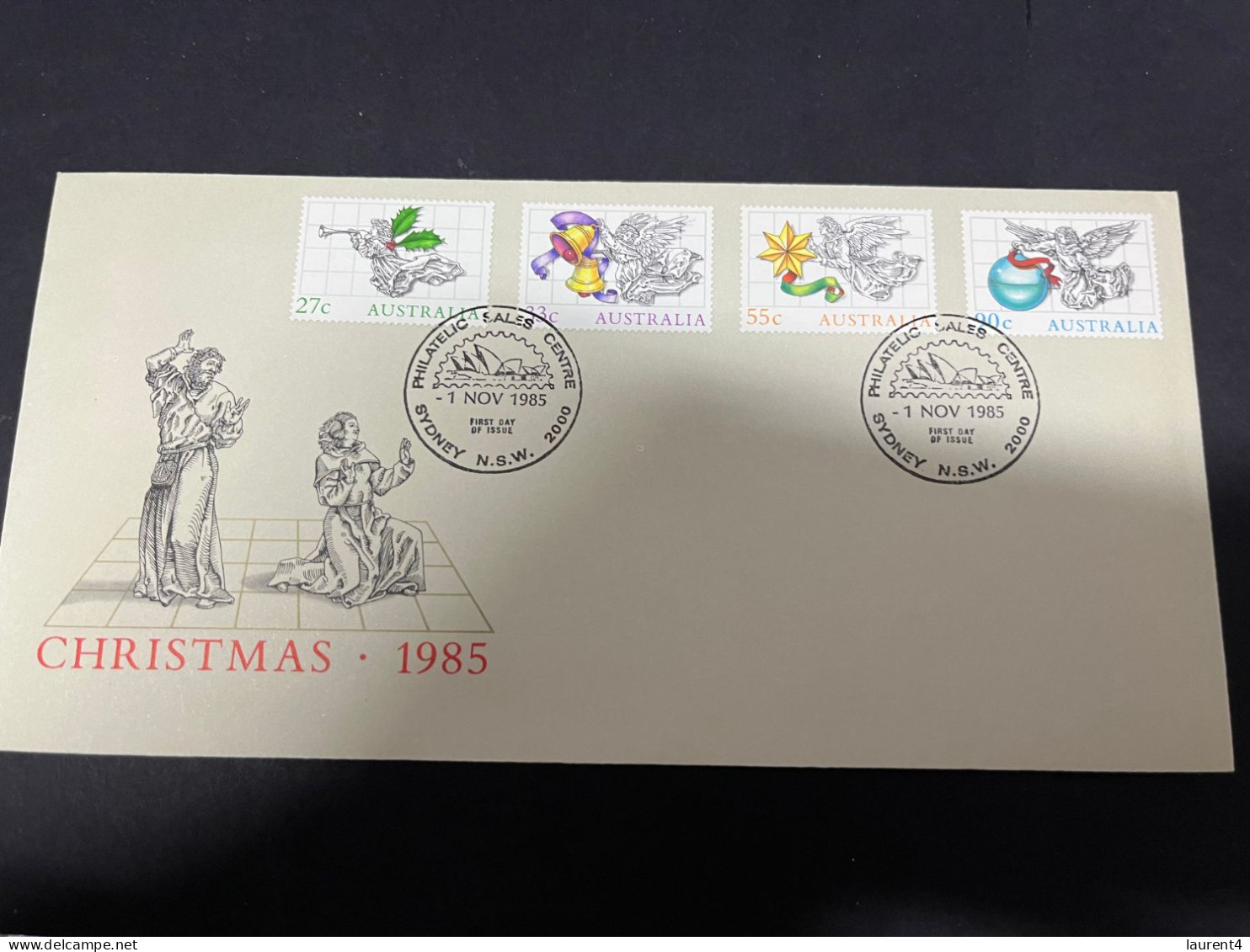 6-1-2024 (4 W 29) Australia FDC Cover - Christmas (3 Covers) With Different Postmarks - FDC