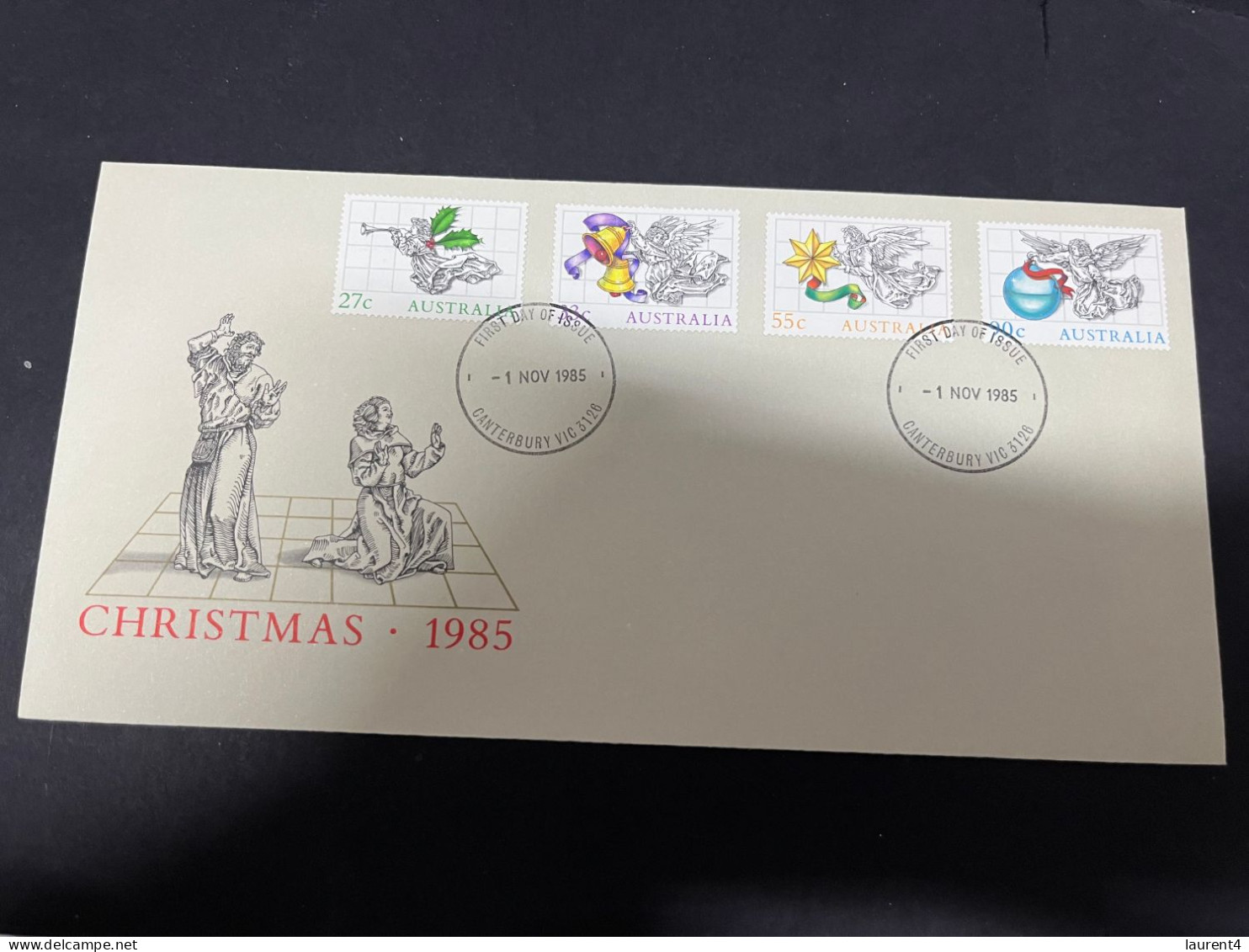 6-1-2024 (4 W 29) Australia FDC Cover - Christmas (3 Covers) With Different Postmarks - FDC