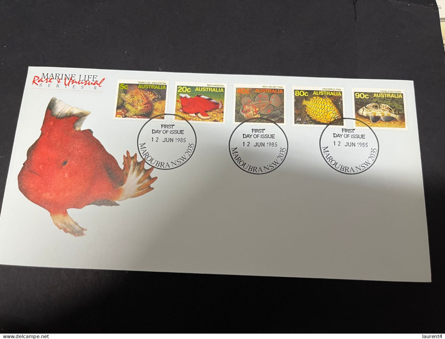 6-1-2024 (4 W 29) Australia FDC Cover - Marine Life (2 Covers) With Different Postmarks - FDC