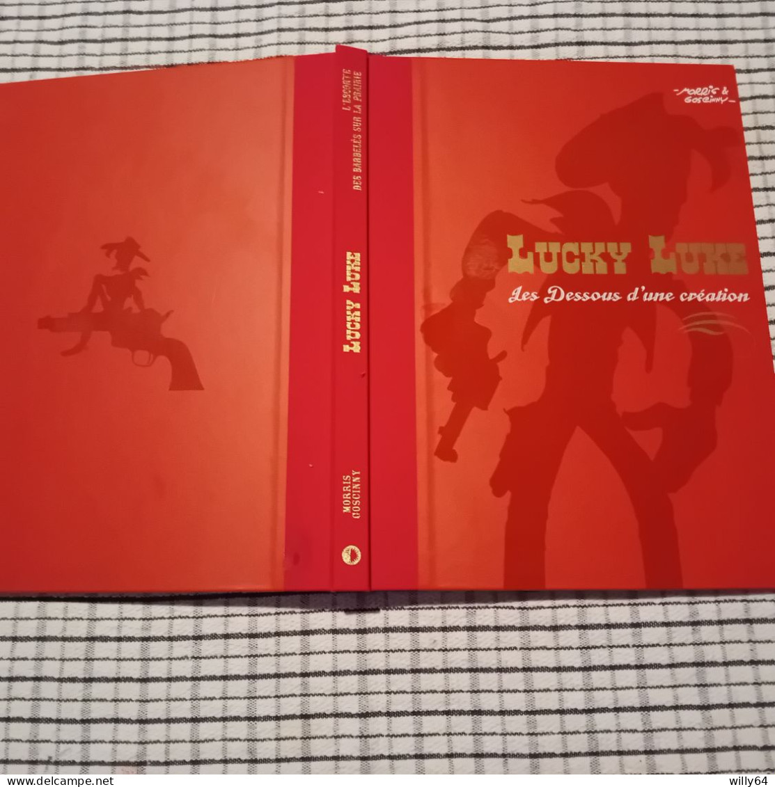 LUCKY LUKE Album " Les Dessous D'une Création "  2010  Edition: ATLAS    Neuve - Lucky Luke