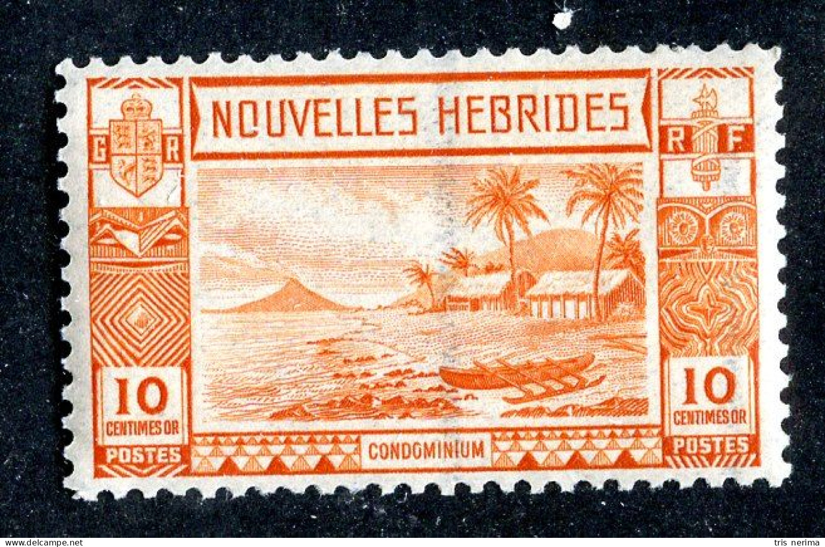 872 BCXX 1938 New Hebrides Fr Scott #51 MLH* (offers Welcome) - Ungebraucht