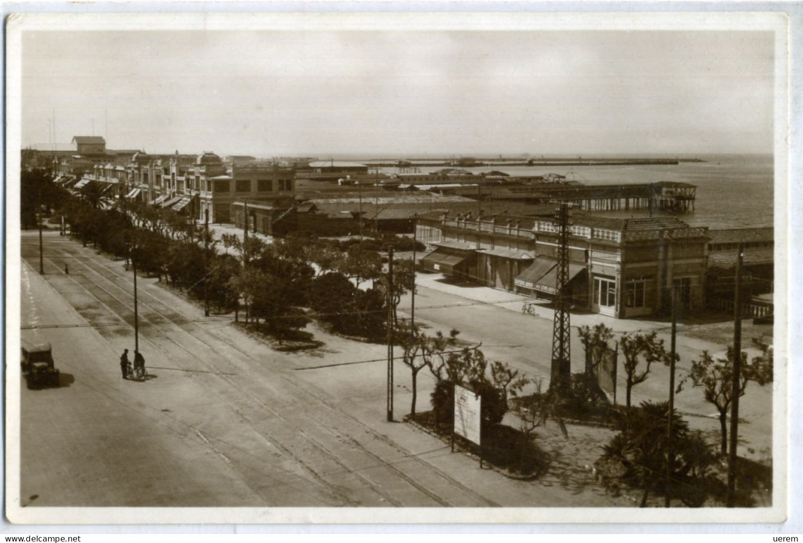 TOSCANA LUCCA VIAREGGIO VIALE REGINA MARGHERITA  FORMATO Piccolo Viaggiata 1934  Condizioni Buone - Viareggio