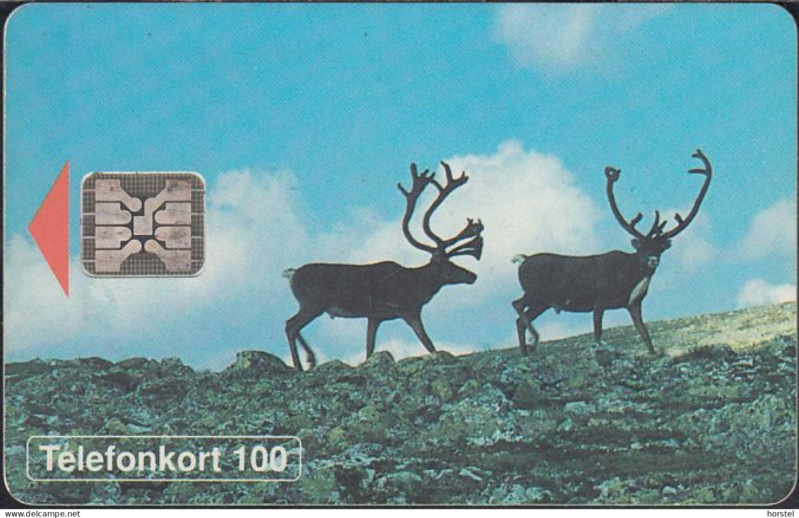 Schweden Chip 024 (60103/009) Reindeers - Härjedalen - SC4 - 100 Units - C31140964 - Suecia