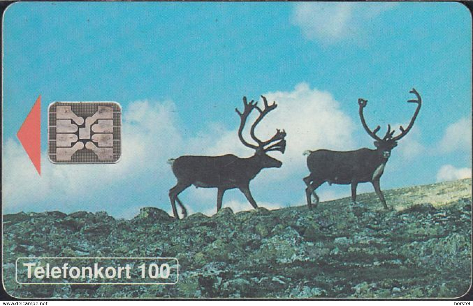 Schweden Chip 024 (60103/009) Reindeers - Härjedalen - SC4 - 100 Units - C2C140816 - Suède