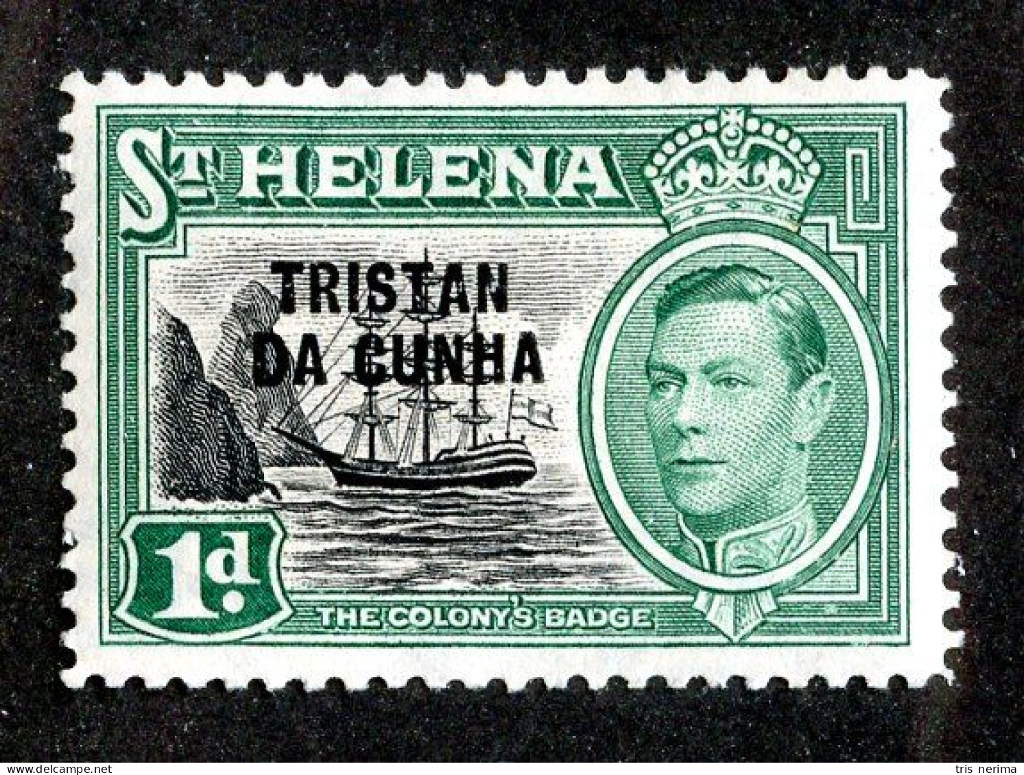 919 BCXX 1952 Tristan Scott #2 MLH (offers Welcome) - Tristan Da Cunha