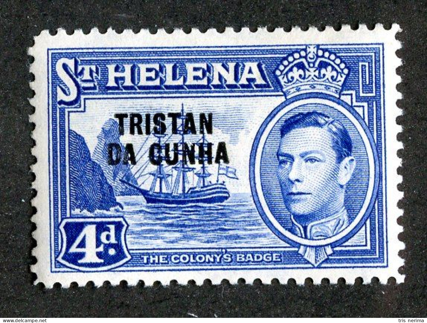 923 BCXX 1952 Tristan Scott #6 MLH (offers Welcome) - Tristan Da Cunha