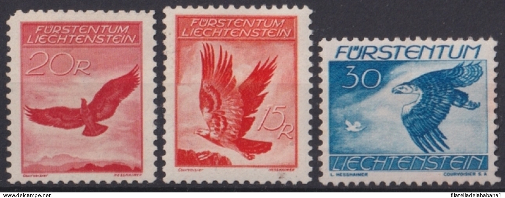 F-EX47438 LIECHTENSTEIN MH 1934-36 BIRD AVES PAJAROS.  - ...-1912 Préphilatélie