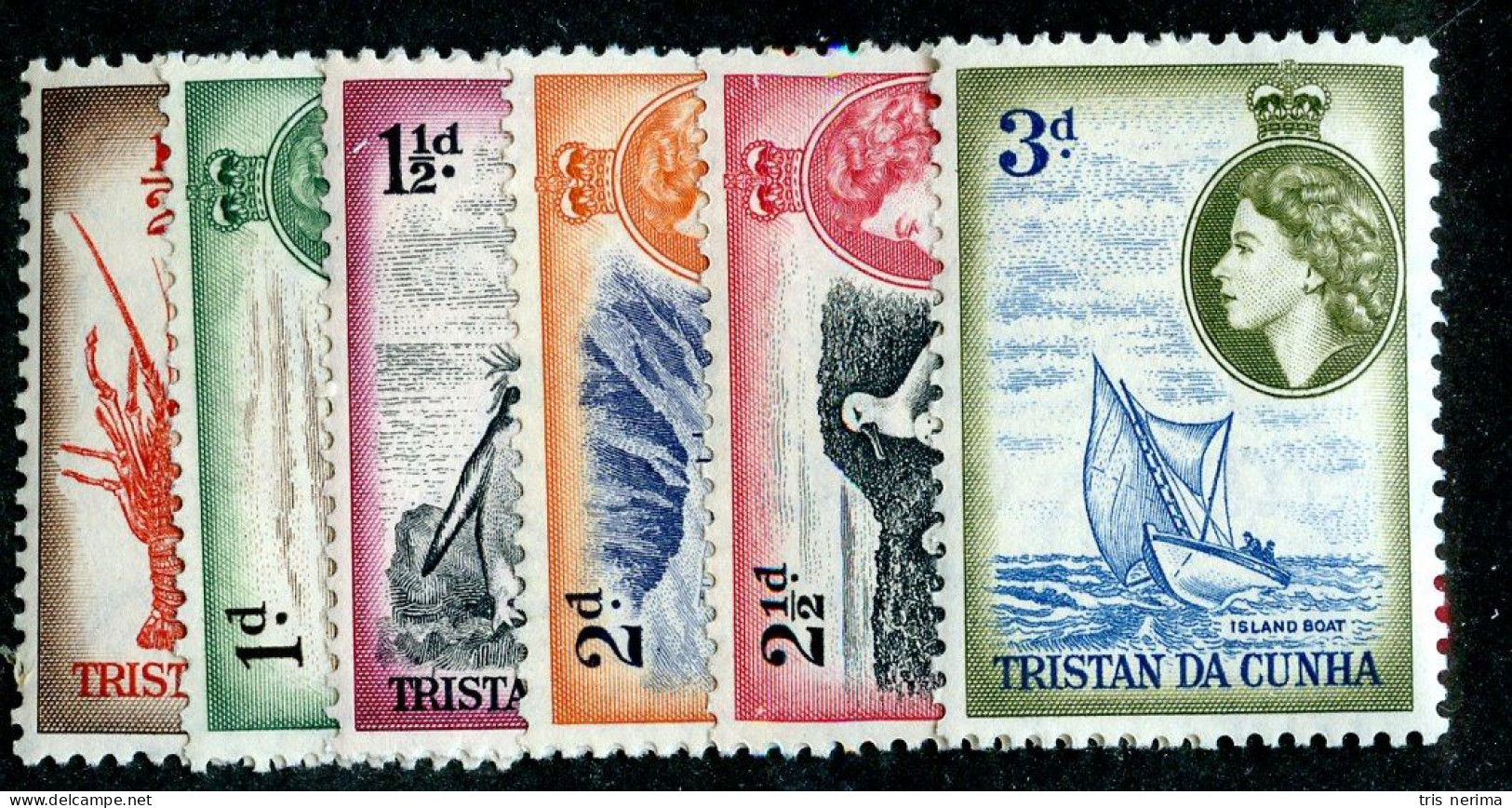 929 BCXX 1954 Tristan Scott #14-24 MVLH* (offers Welcome) - Tristan Da Cunha