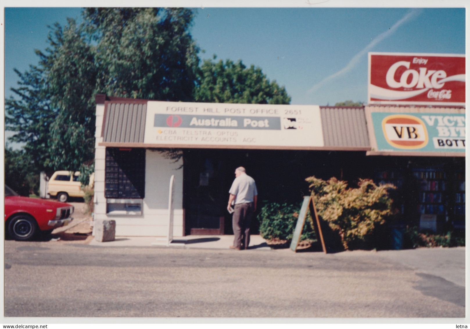 Australia NEW SOUTH WALES NSW Photo Of FOREST HILL POST OFFICE Postcard Size C1980s-90s - Other & Unclassified