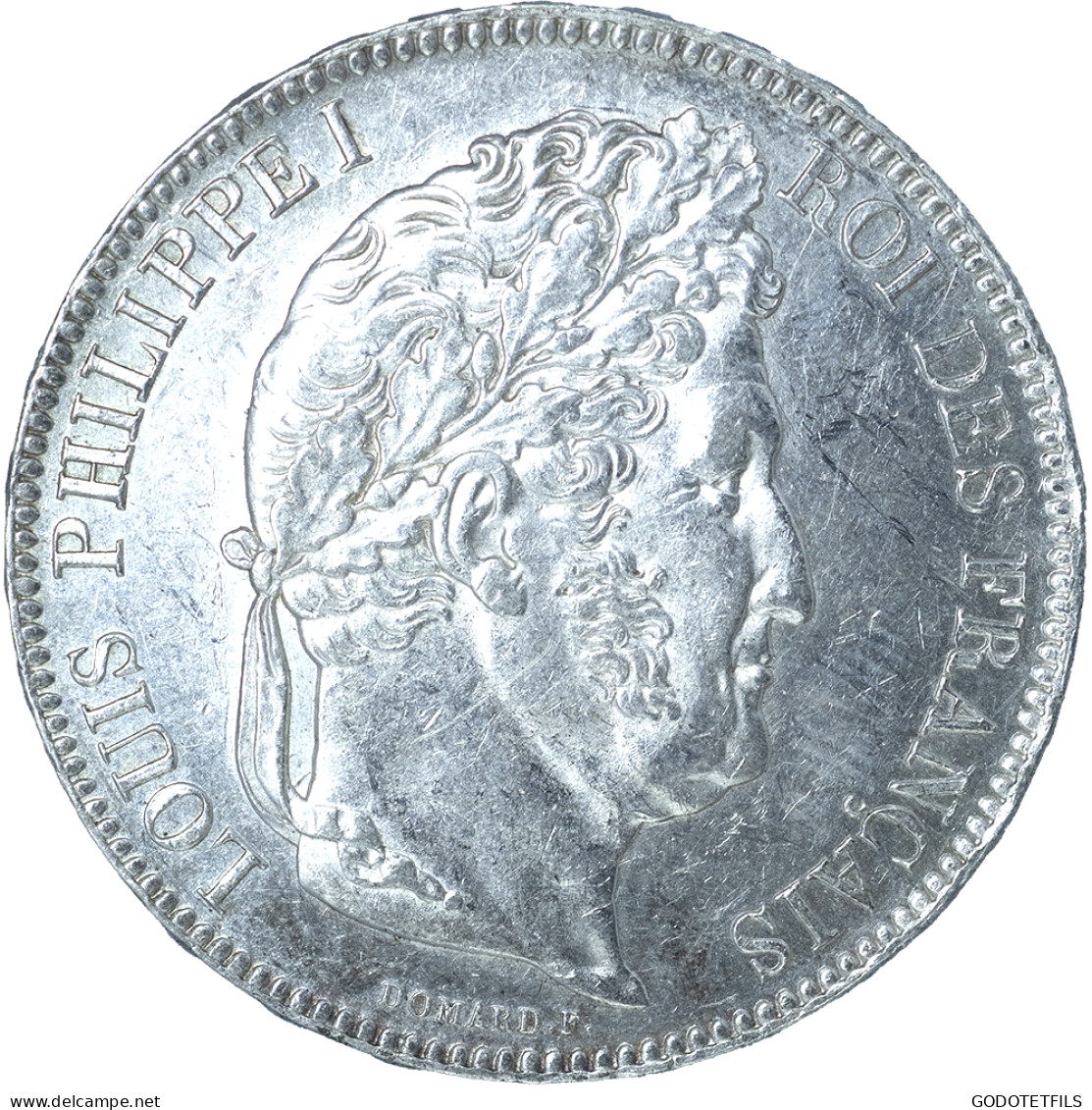 Louis-Philippe- 5 Francs 1843 Lille - 5 Francs