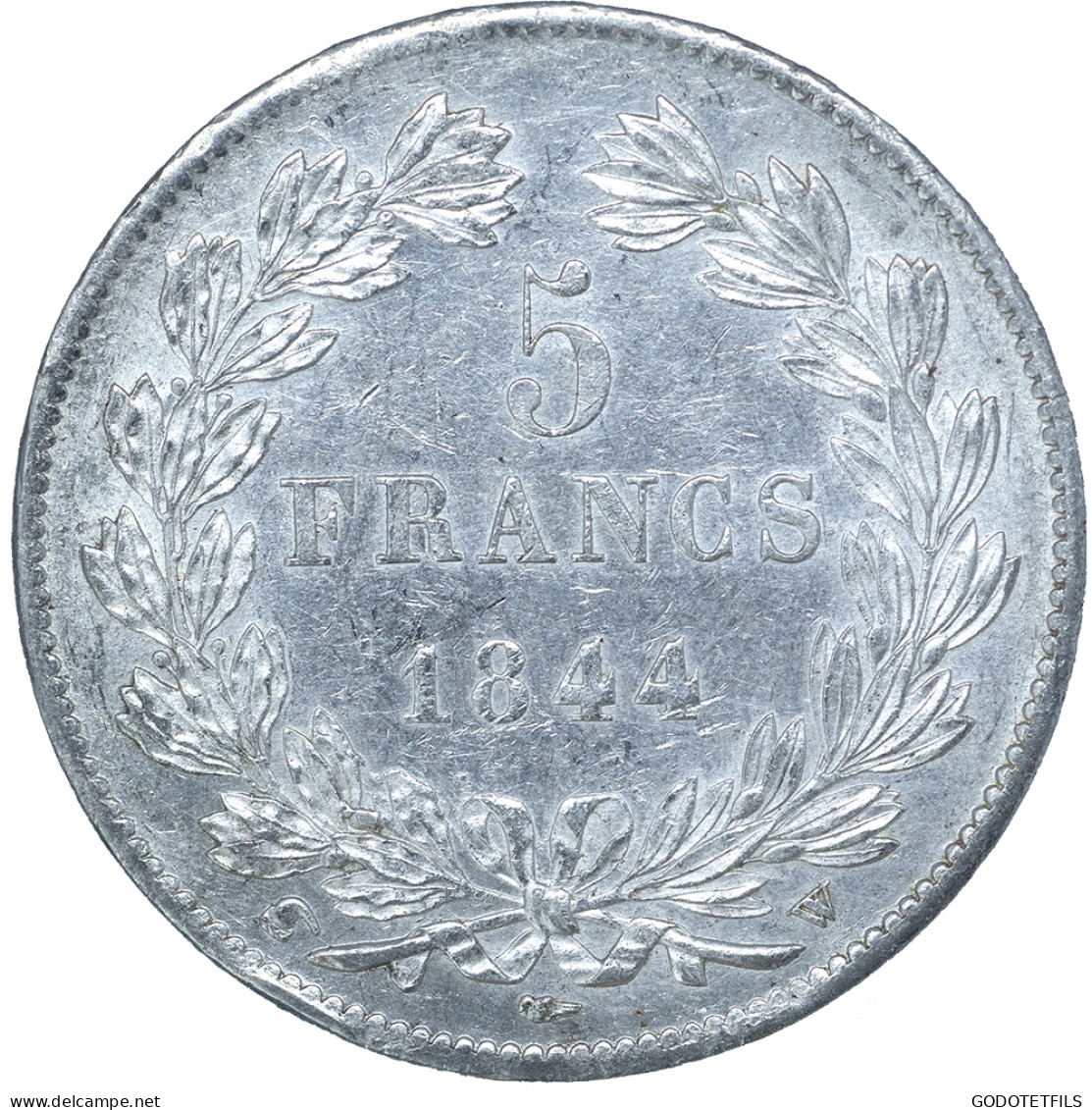 Louis-Philippe-5 Francs 1844 Lille - 5 Francs