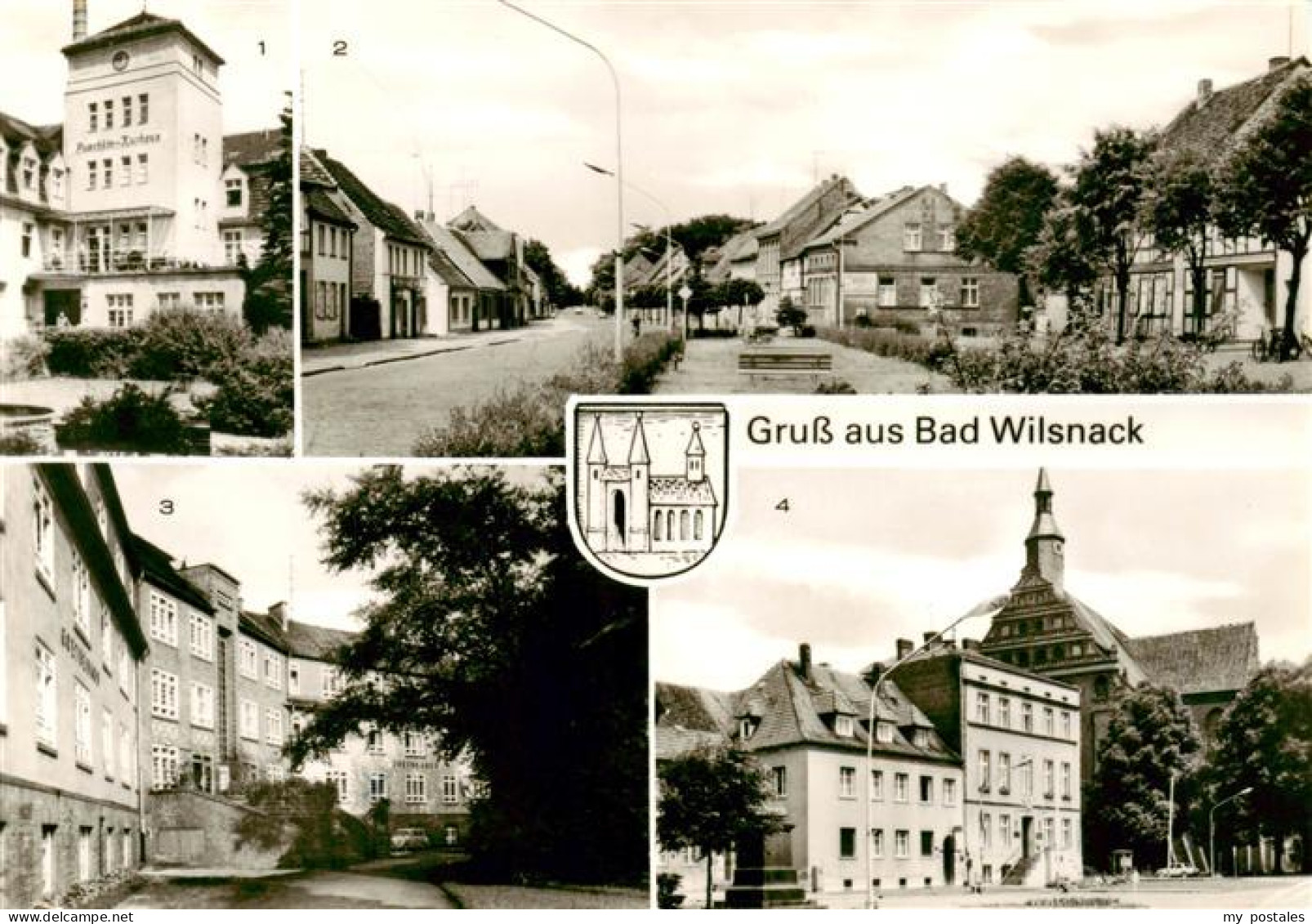 73907647 Bad Wilsnack Puschkin-Kurhaus Ernst-Thaelmann-Strasse Goethehaus Rathau - Bad Wilsnack