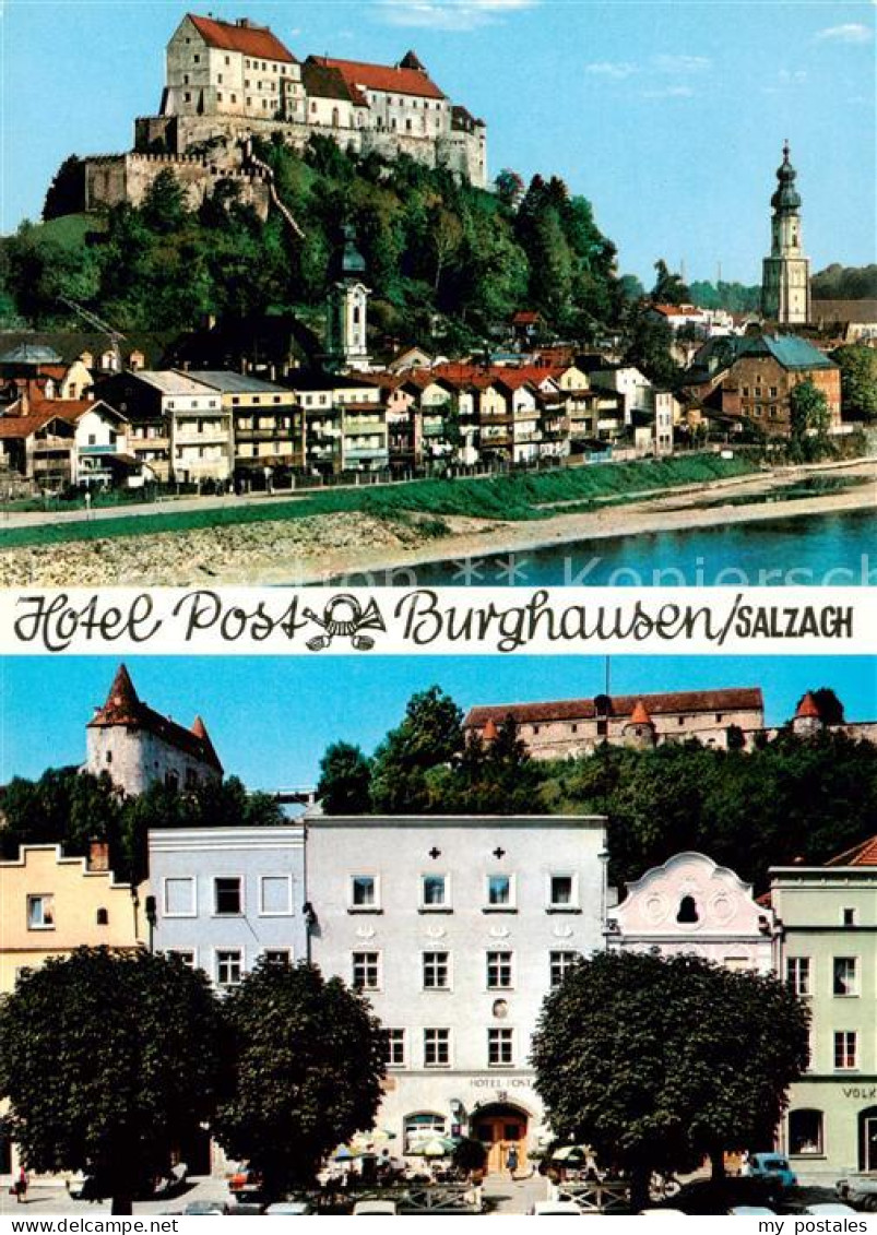 73868345 Burghausen  Salzach Oberbayern Hotel Post Restaurant Schloss  - Burghausen