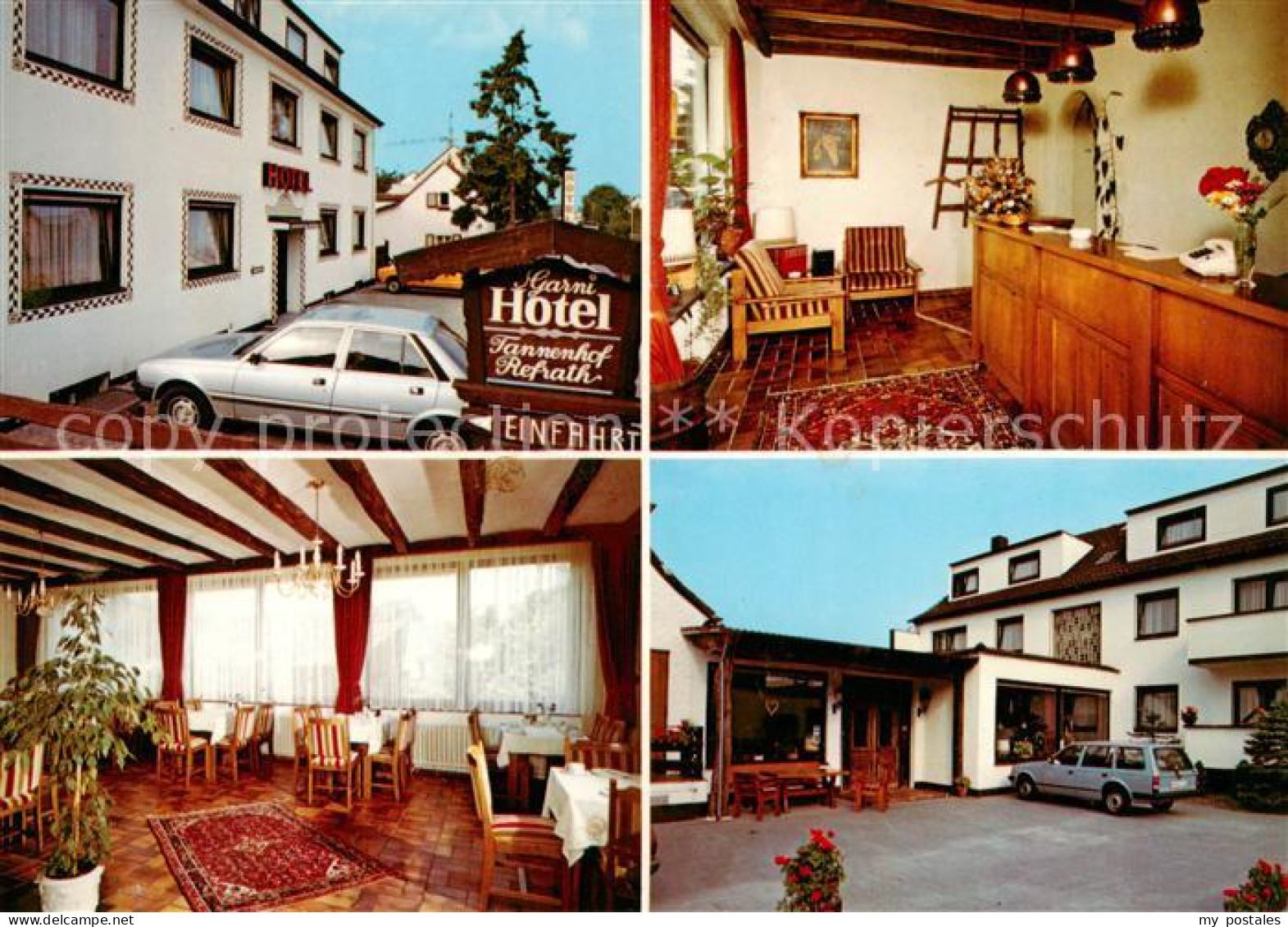 73868210 Bergisch-Gladbach Hotel Tannenhof Refrath Restaurant Empfang  - Bergisch Gladbach
