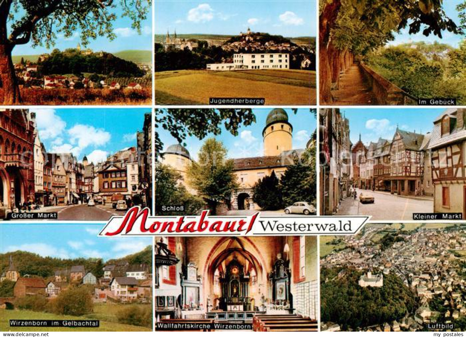 73800997 Montabaur Westerwald Jugendherberge Im Gebuck Grosser Markt Schloss Kle - Montabaur