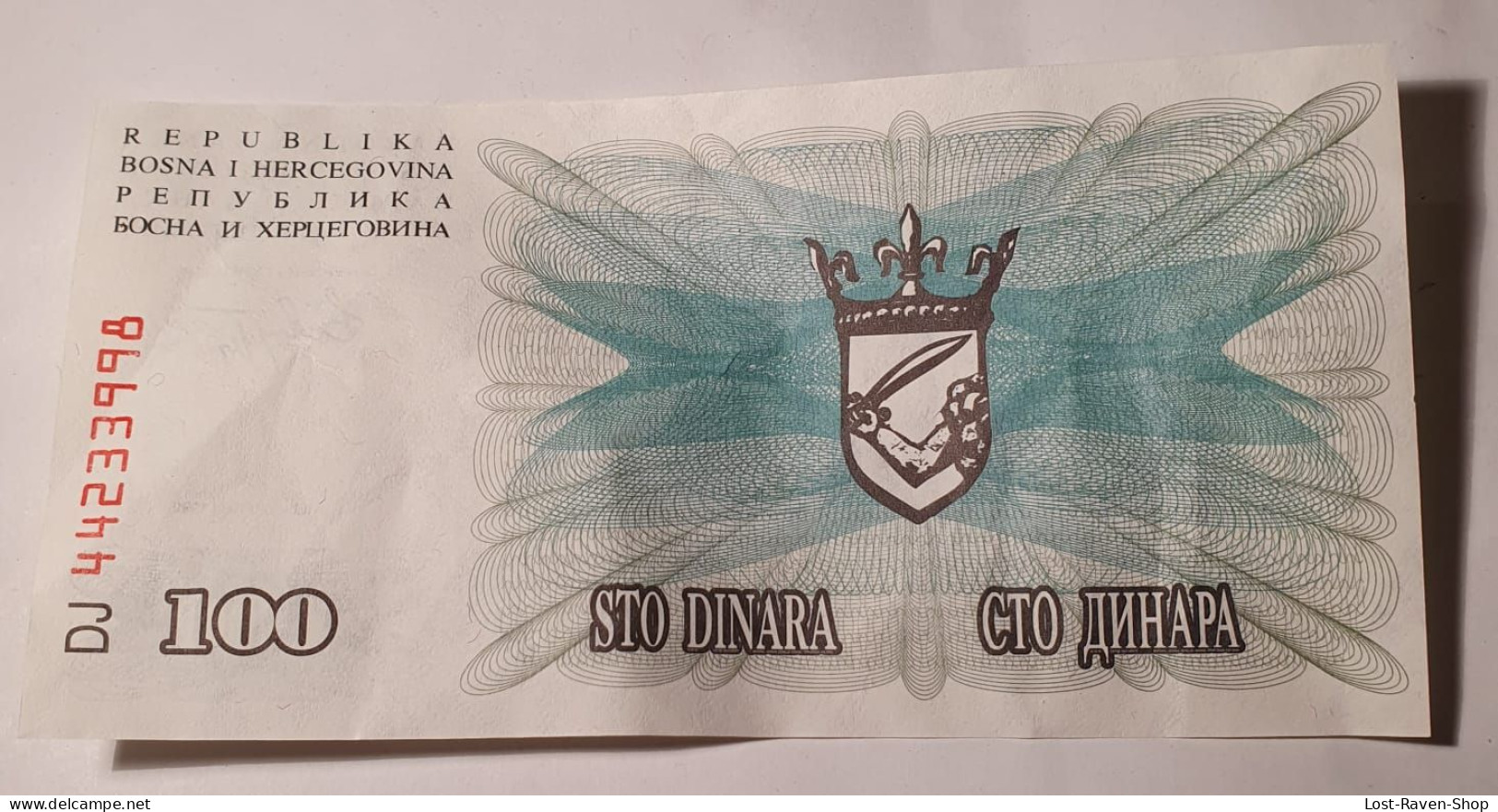 100 Dinar - Bosnien - Bosnie-Herzegovine