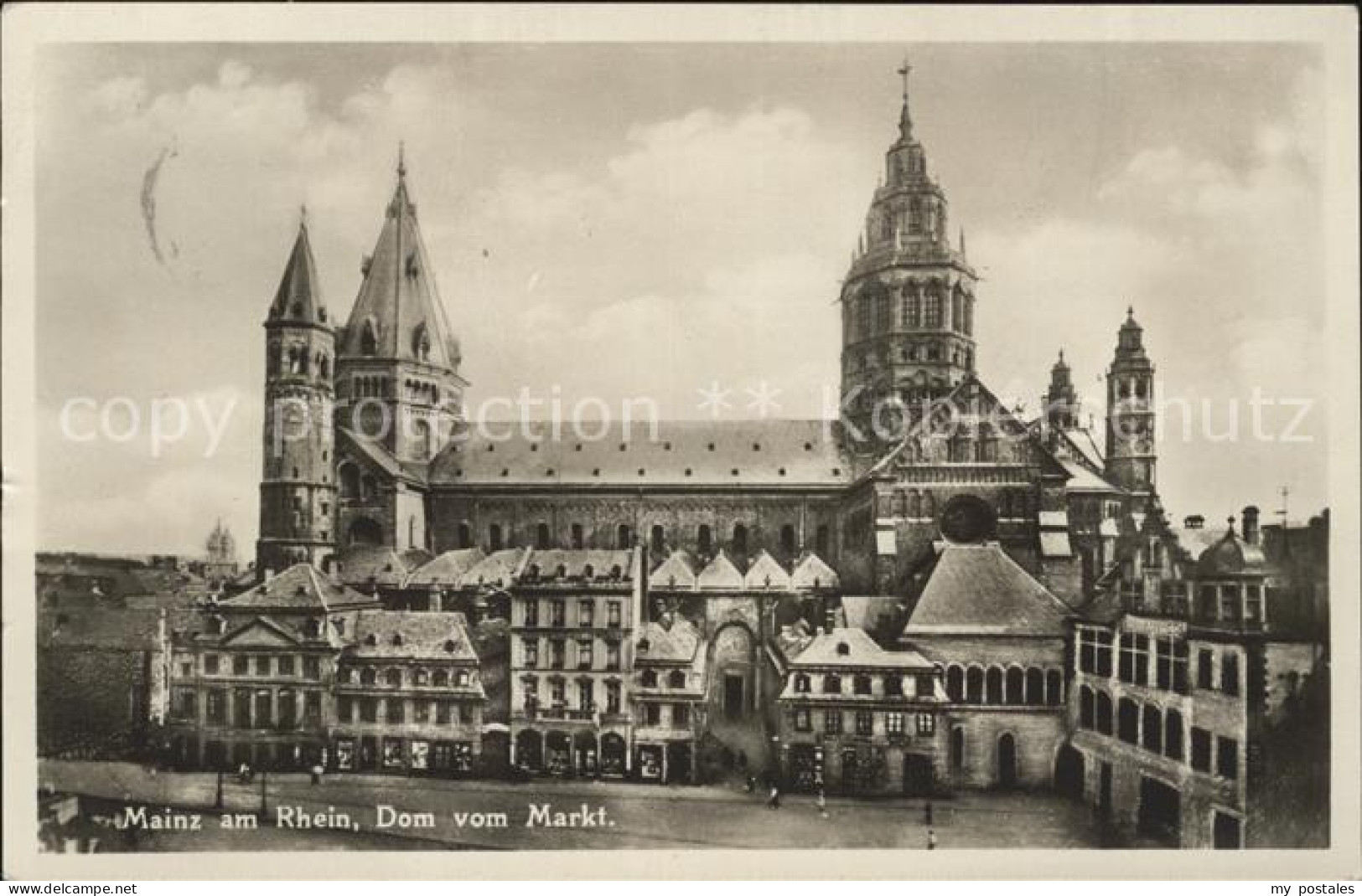 41743835 Mainz Rhein Dom Vom Markt Mainz - Mainz