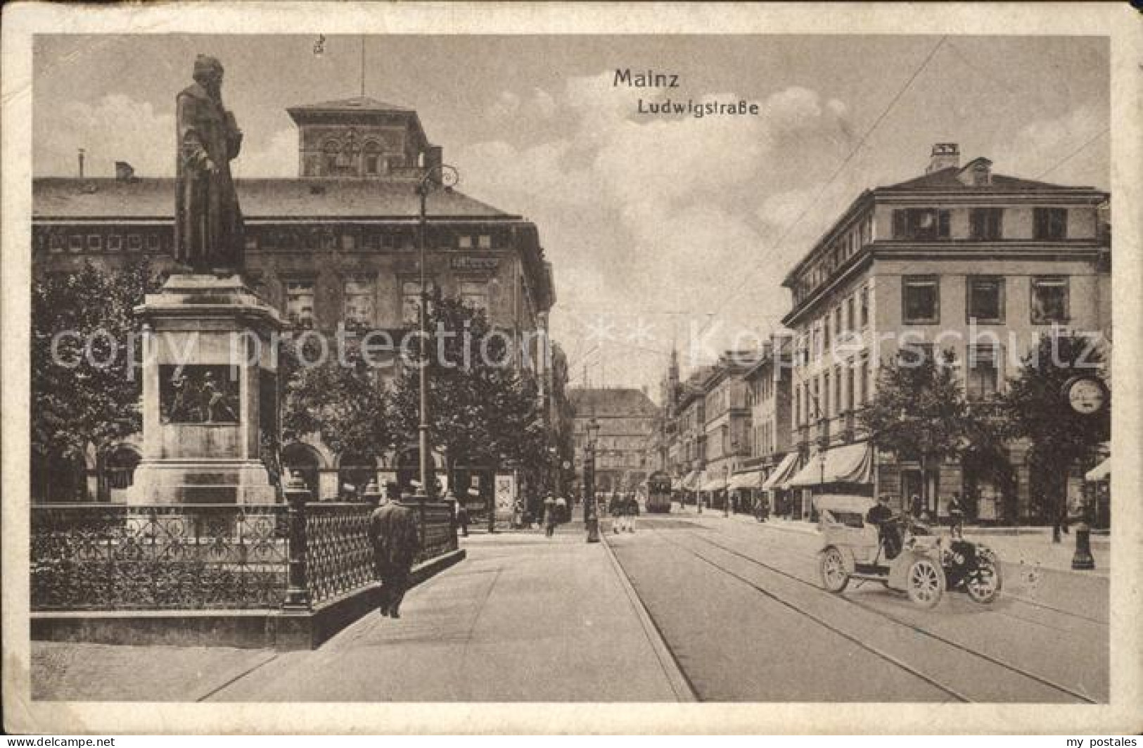 41743827 Mainz Rhein Ludwigstrasse Denkmal Automobil Mainz - Mainz