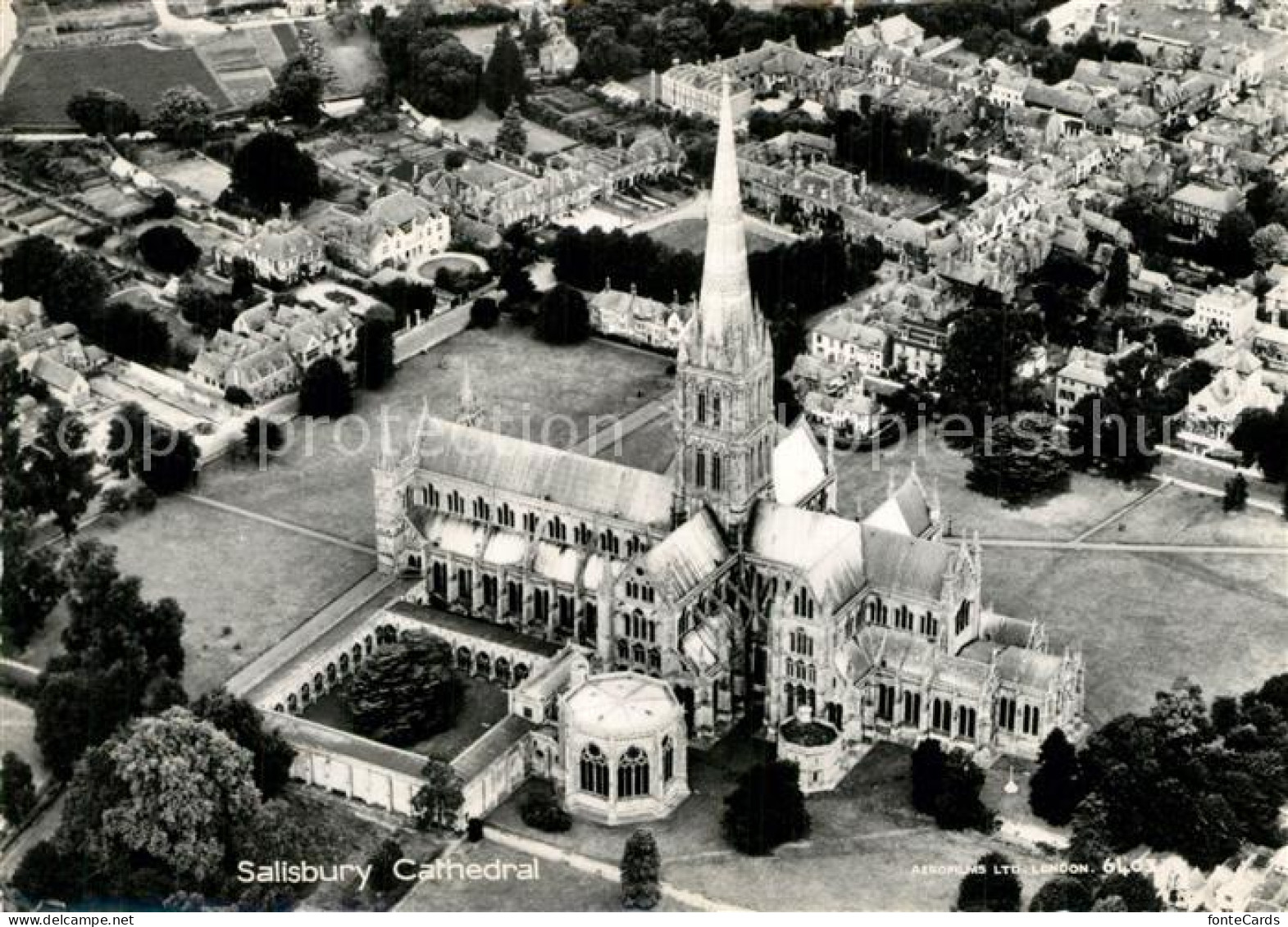 73519834 Salisbury_New_Hampshire Cathedral Fliegeraufnahme - Andere & Zonder Classificatie