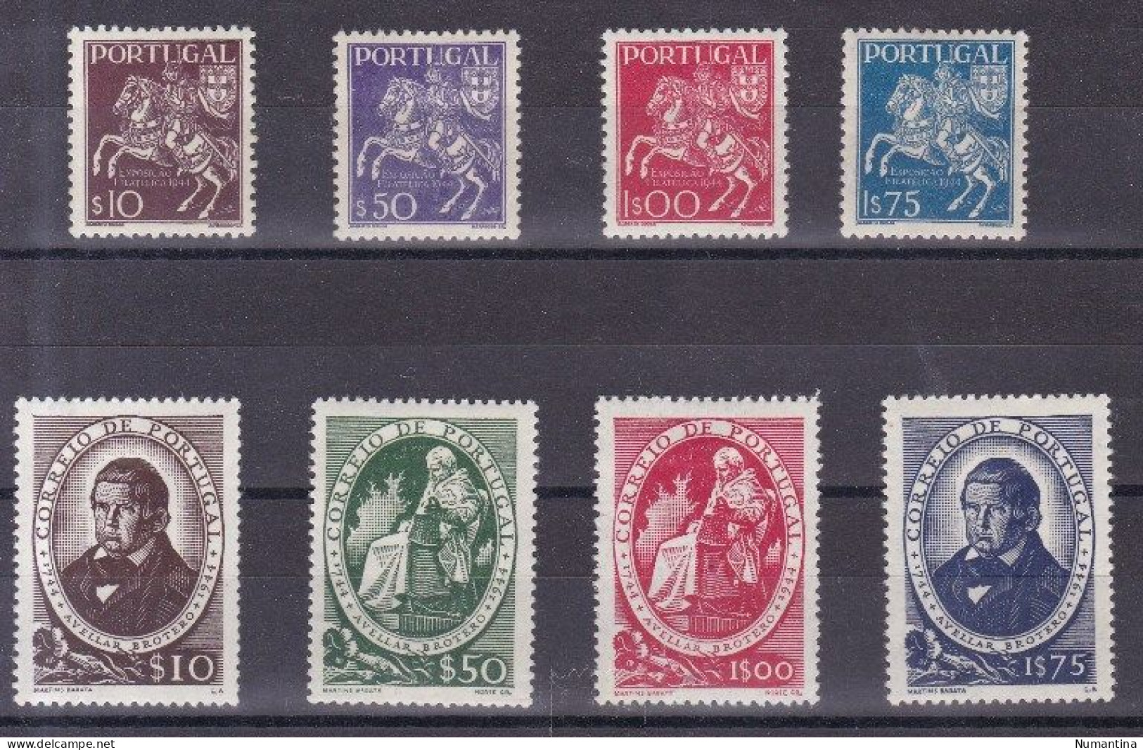 PORTUGAL - 1944 - Año Completo - MH - Unused Stamps