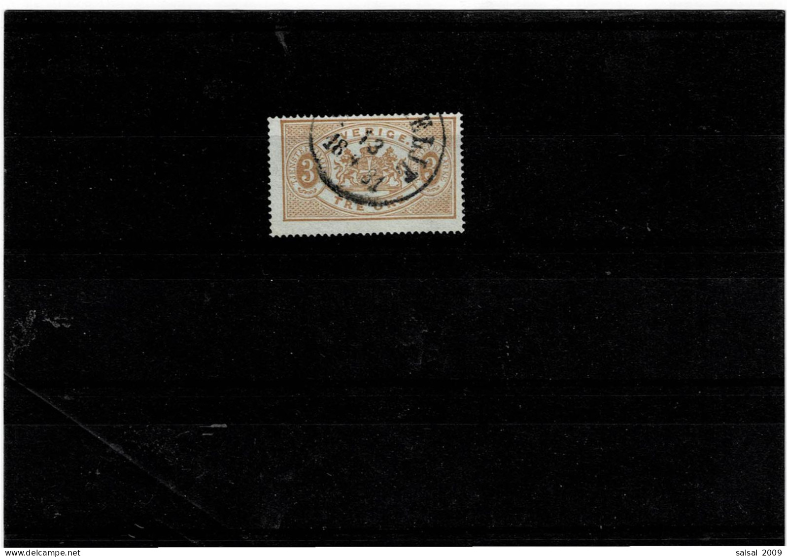 SVEZIA ,francobolli Di SERVIZIO ,usato ,qualita Splendida - Fiscales