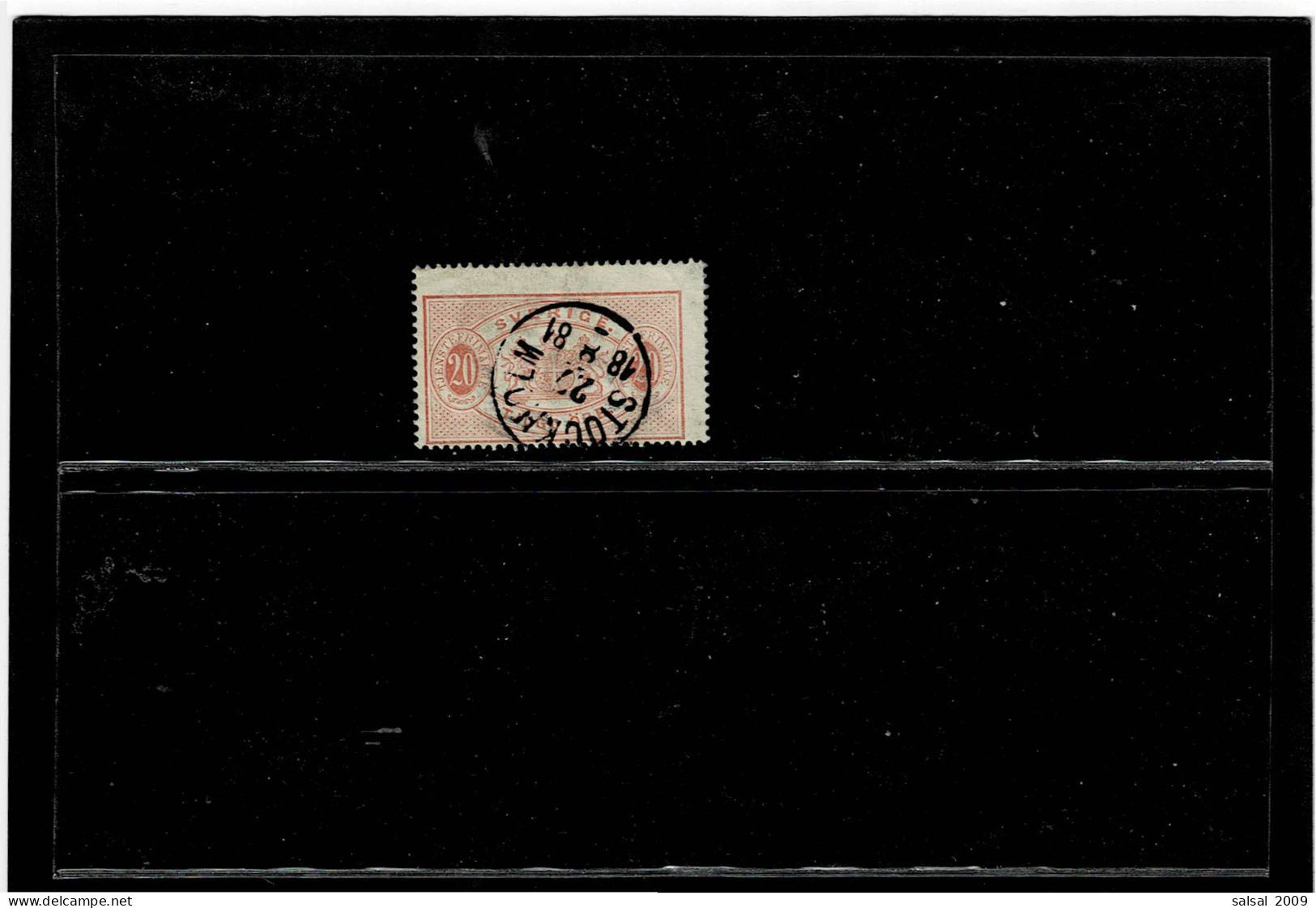 SVEZIA ,francobolli Di SERVIZIO ,usato Con Dentellatura 14 ,qualita Ottima - Steuermarken