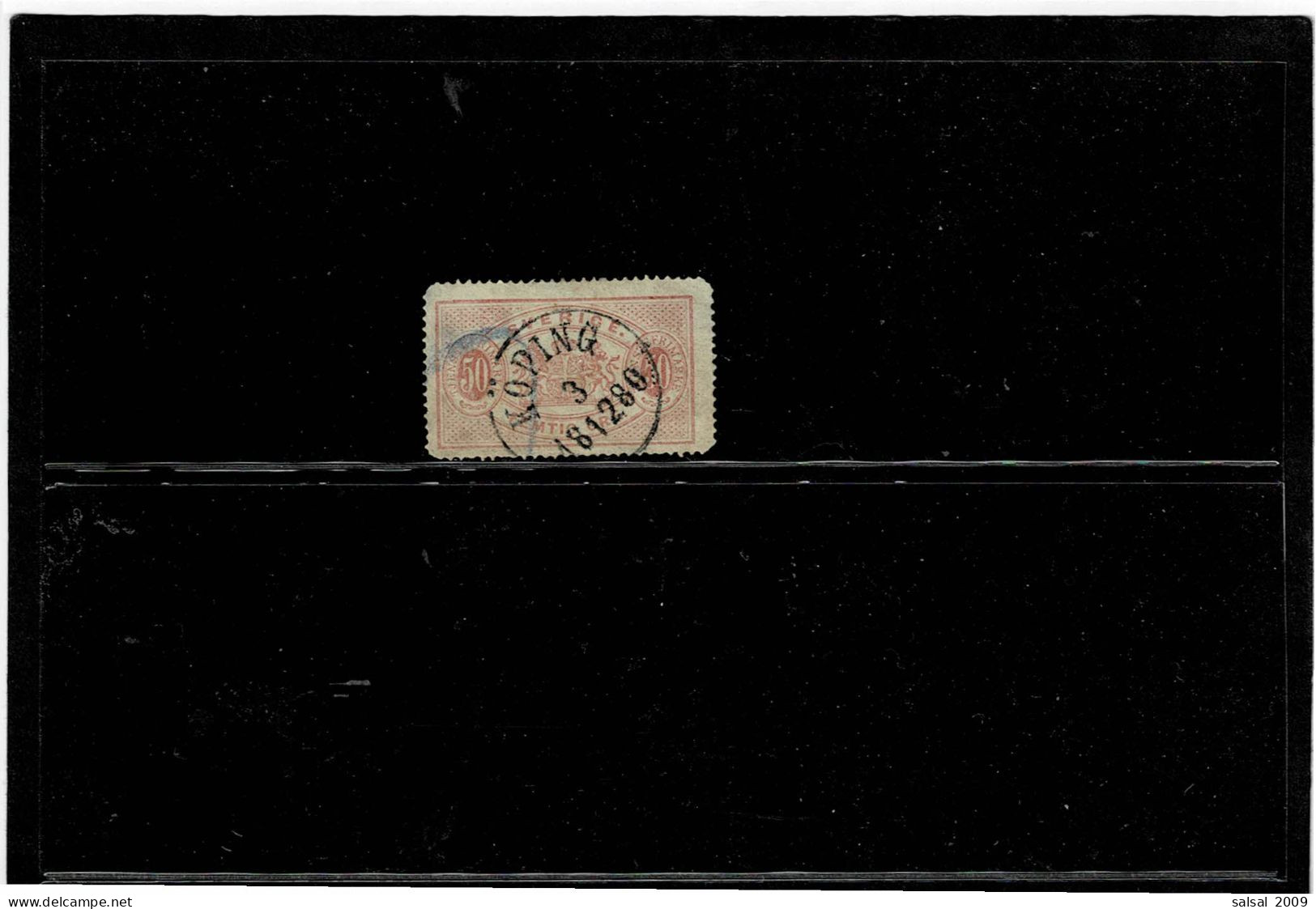 SVEZIA ,francobolli Di SERVIZIO ,usato Con Dentellatura 14 ,qualita Scarsa - Fiscaux