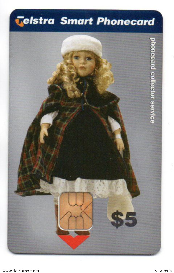 Poupée Doll Télécarte Puce Australie Phonecard  Collector Service (R 836) - Australie