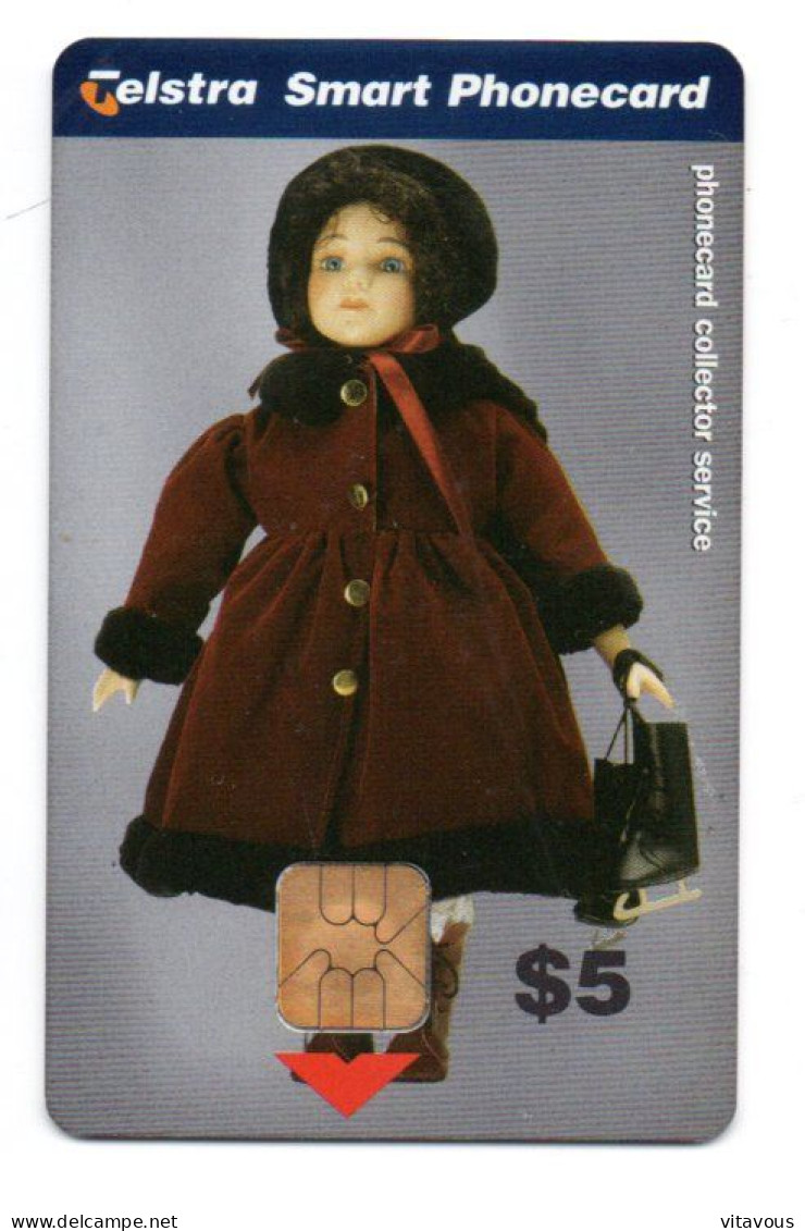 Poupée Doll Télécarte Puce Australie Phonecard  Collector Service (R 838) - Australie