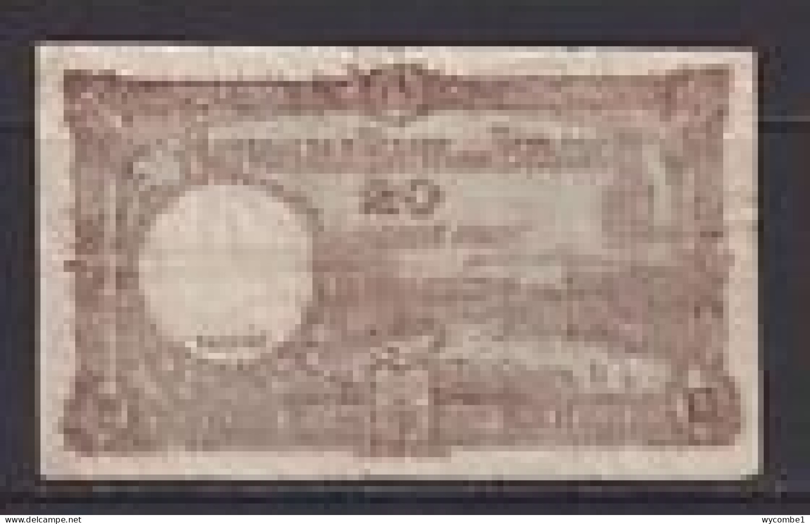 BELGIUM - 1944 20 Francs Circulated Banknote - Other & Unclassified