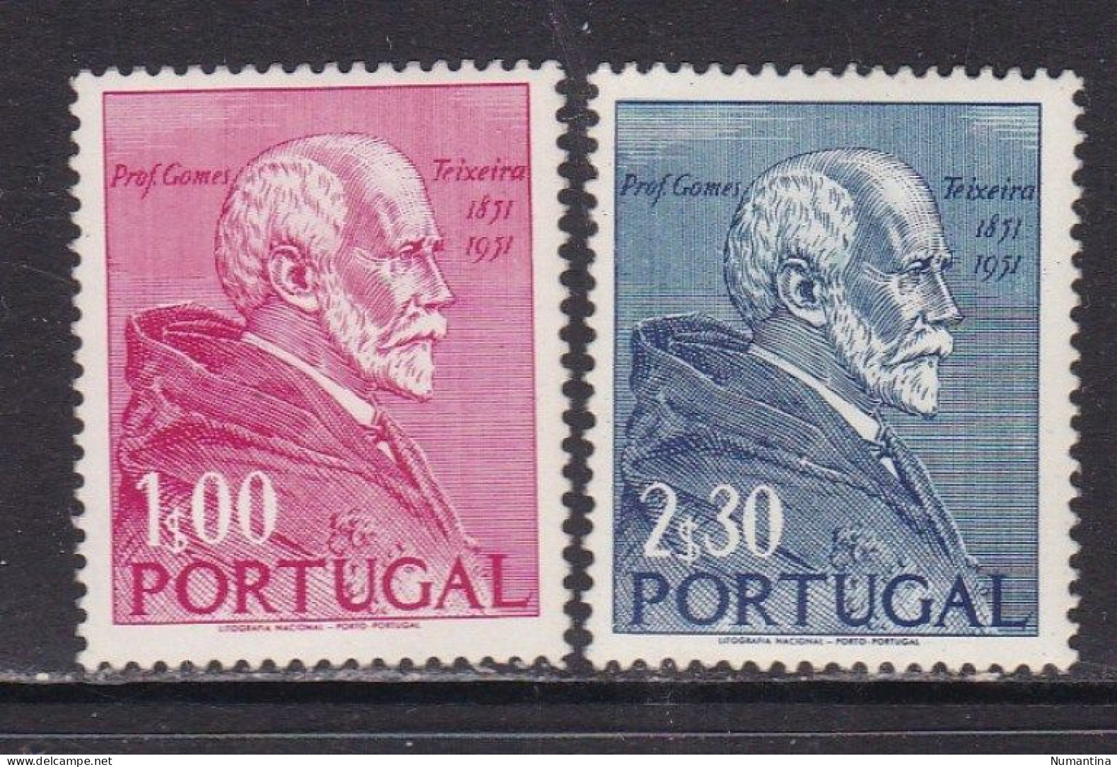 PORTUGAL - 1952 - Yvert 753/754 - Gomez Teixeira - MNH - Neufs